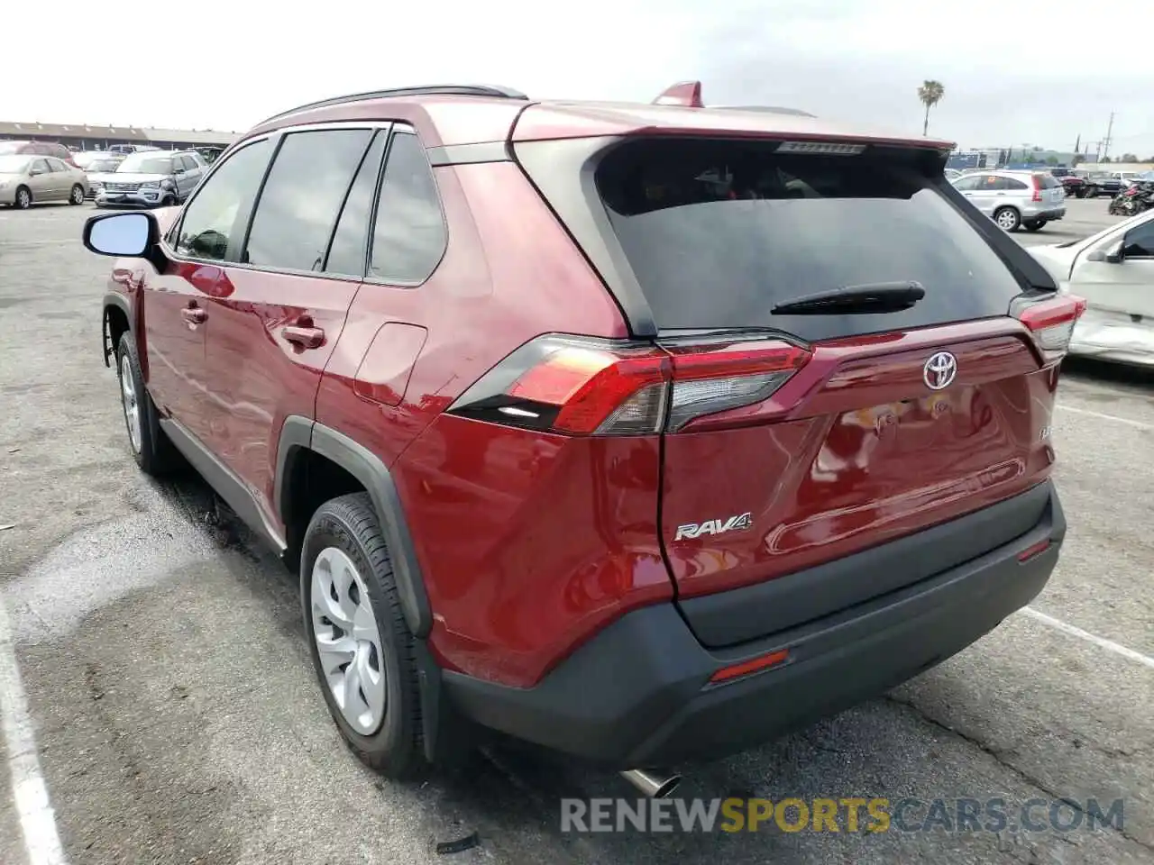 3 Фотография поврежденного автомобиля JTMH1RFV8KD023206 TOYOTA RAV4 2019