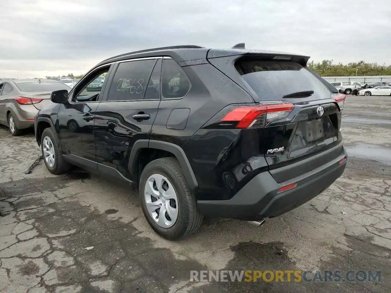 3 Photograph of a damaged car JTMH1RFV8KD037882 TOYOTA RAV4 2019