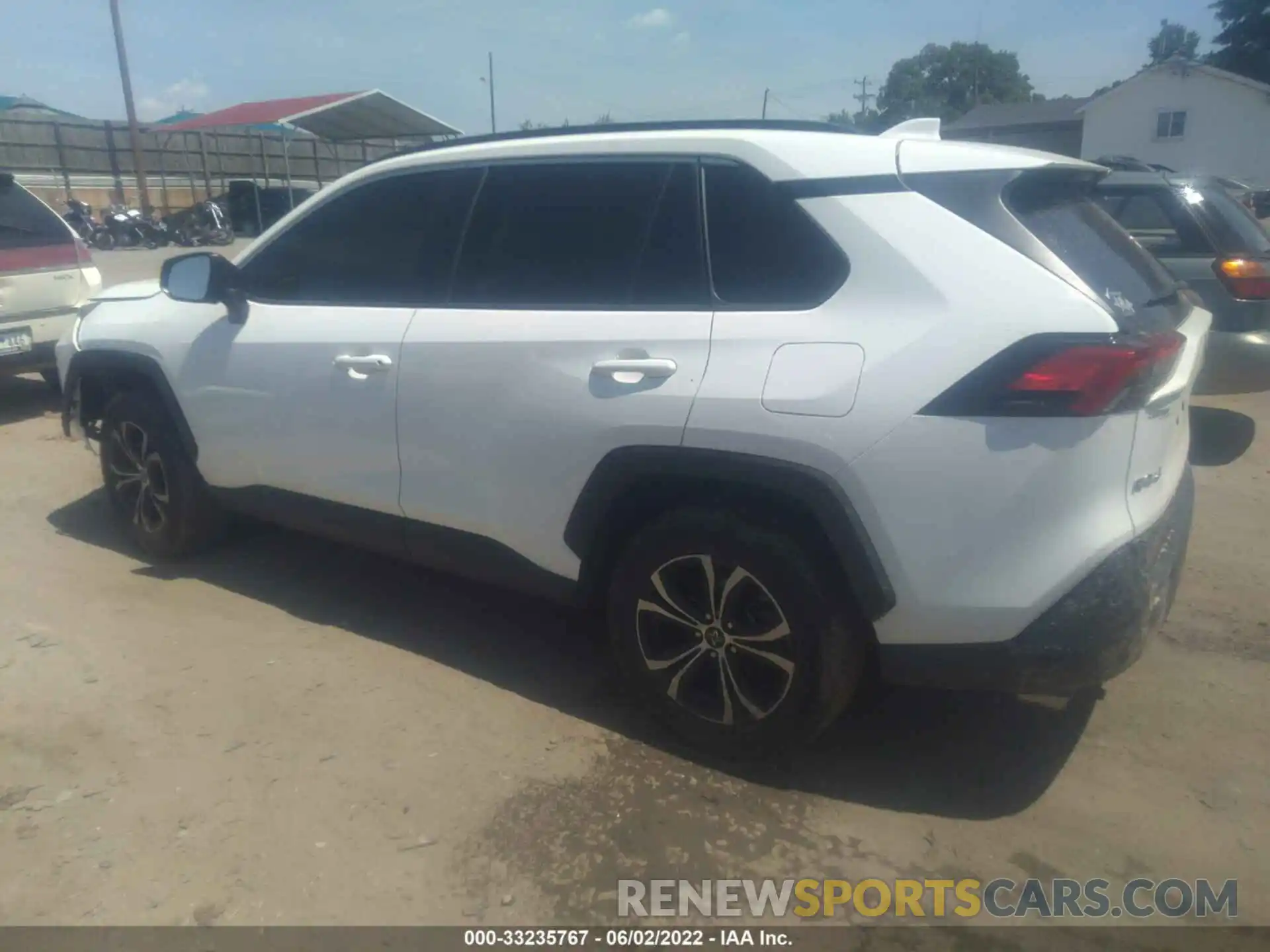 3 Photograph of a damaged car JTMH1RFV8KD041267 TOYOTA RAV4 2019