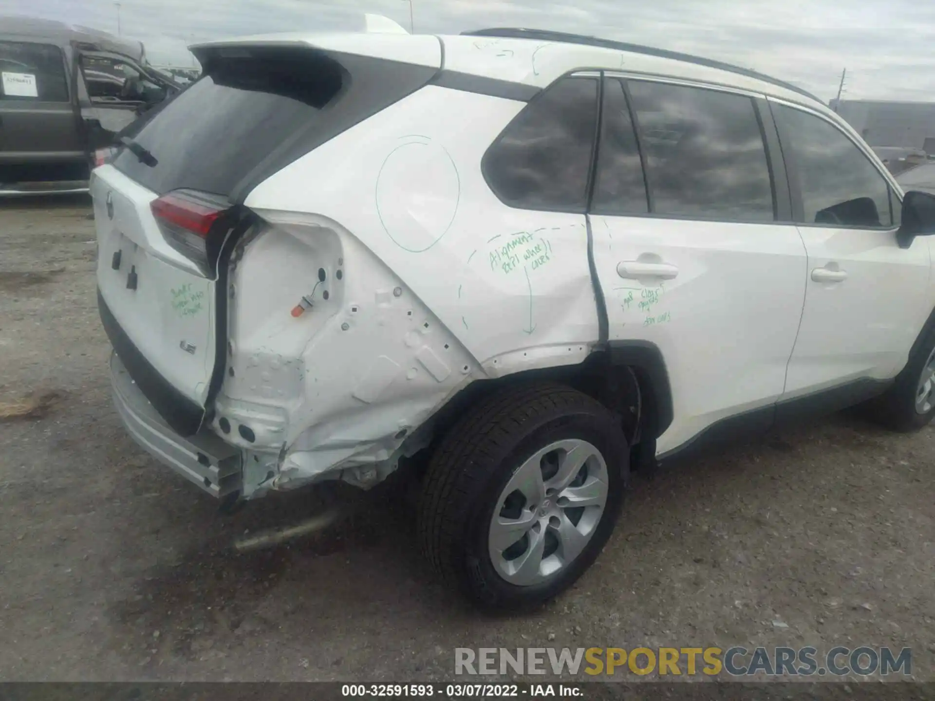 6 Фотография поврежденного автомобиля JTMH1RFV8KD506596 TOYOTA RAV4 2019