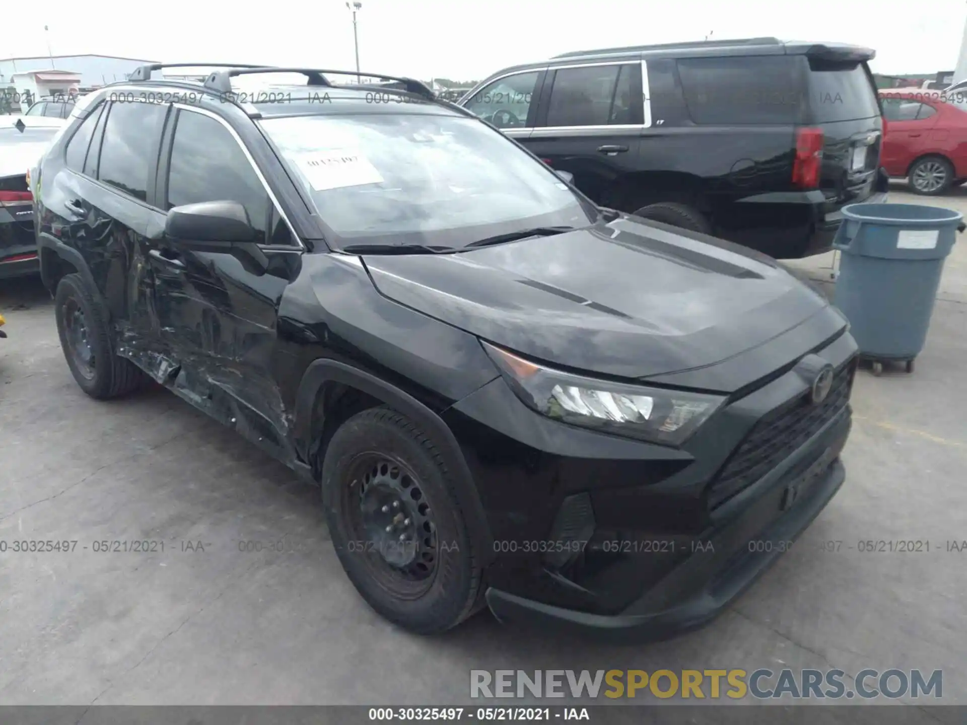 1 Фотография поврежденного автомобиля JTMH1RFV8KD508381 TOYOTA RAV4 2019