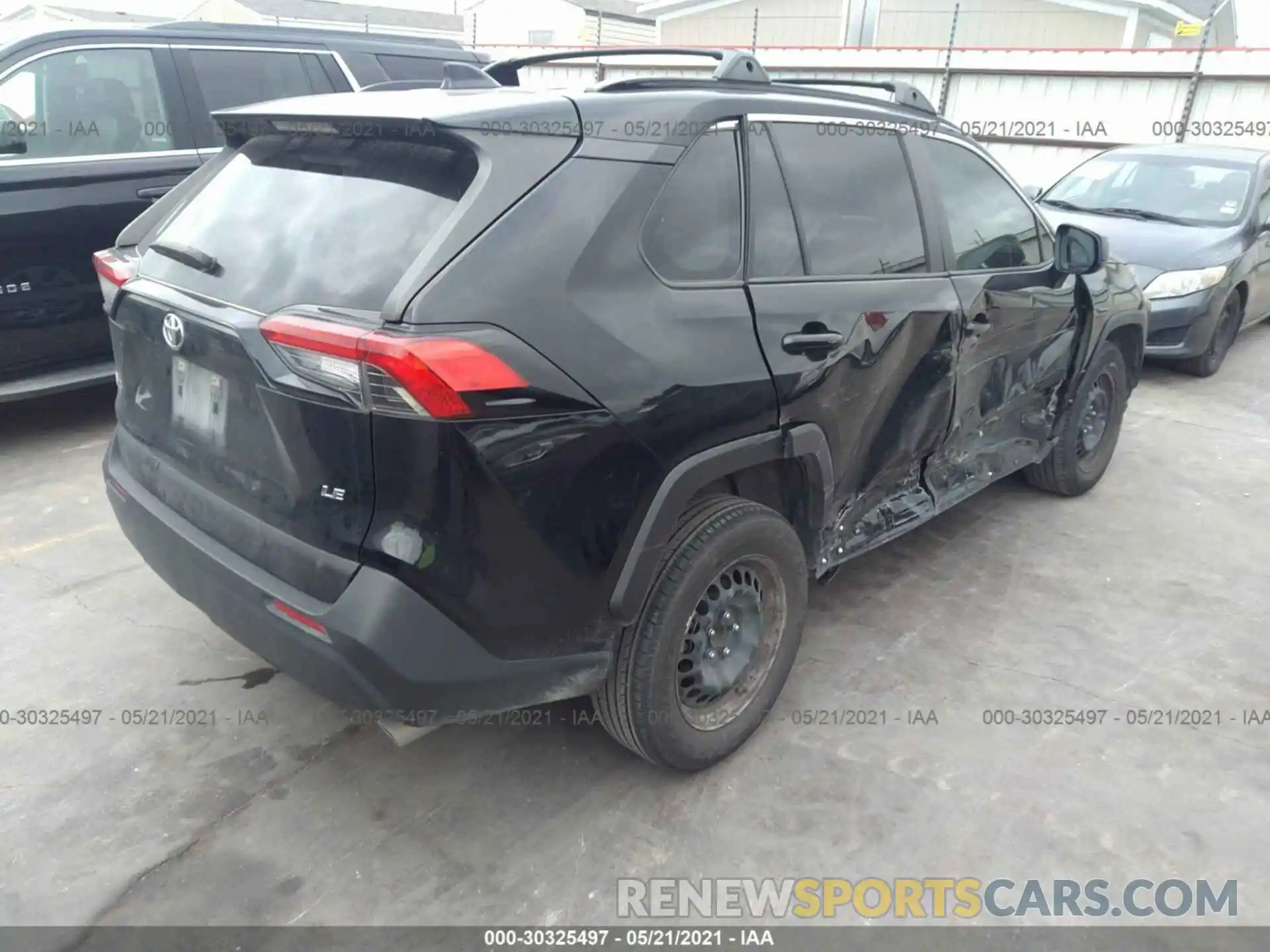 4 Фотография поврежденного автомобиля JTMH1RFV8KD508381 TOYOTA RAV4 2019