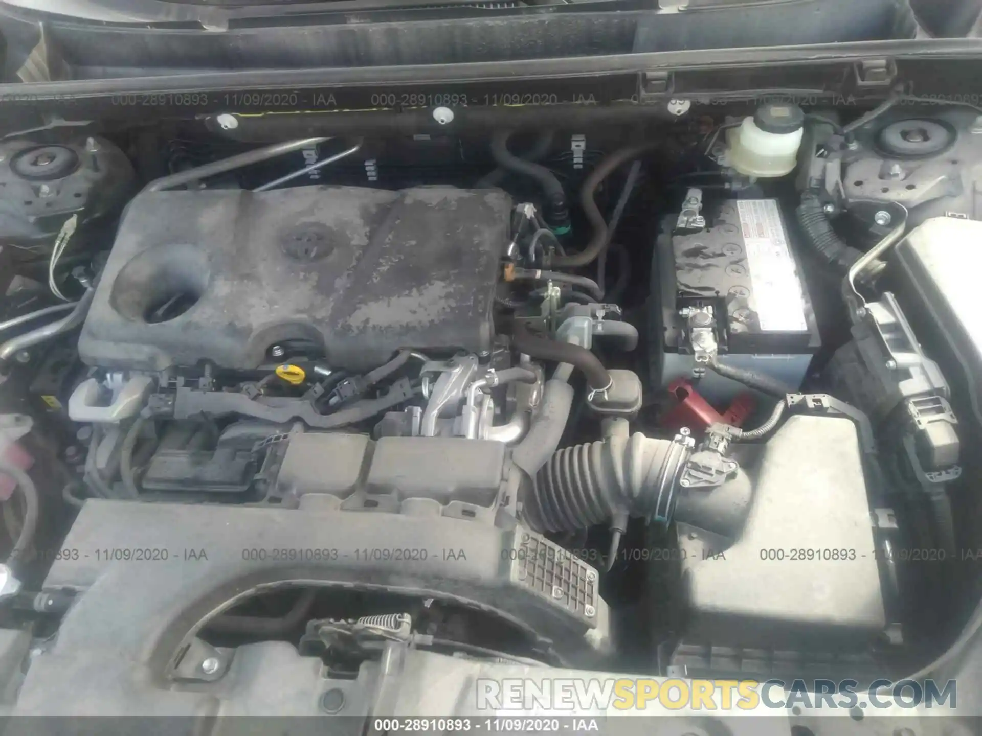 10 Фотография поврежденного автомобиля JTMH1RFV8KD512429 TOYOTA RAV4 2019