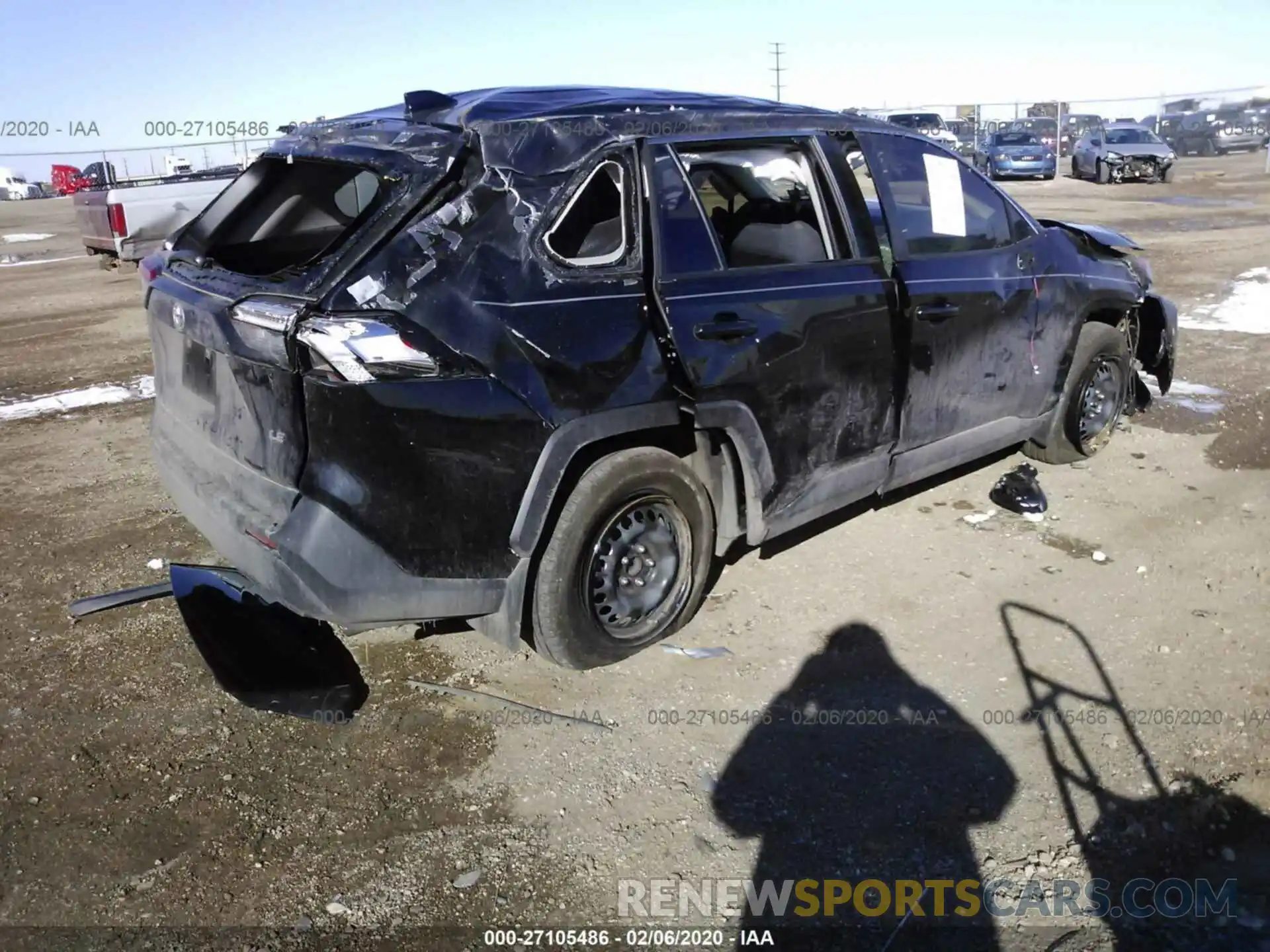 4 Фотография поврежденного автомобиля JTMH1RFV8KJ008786 TOYOTA RAV4 2019