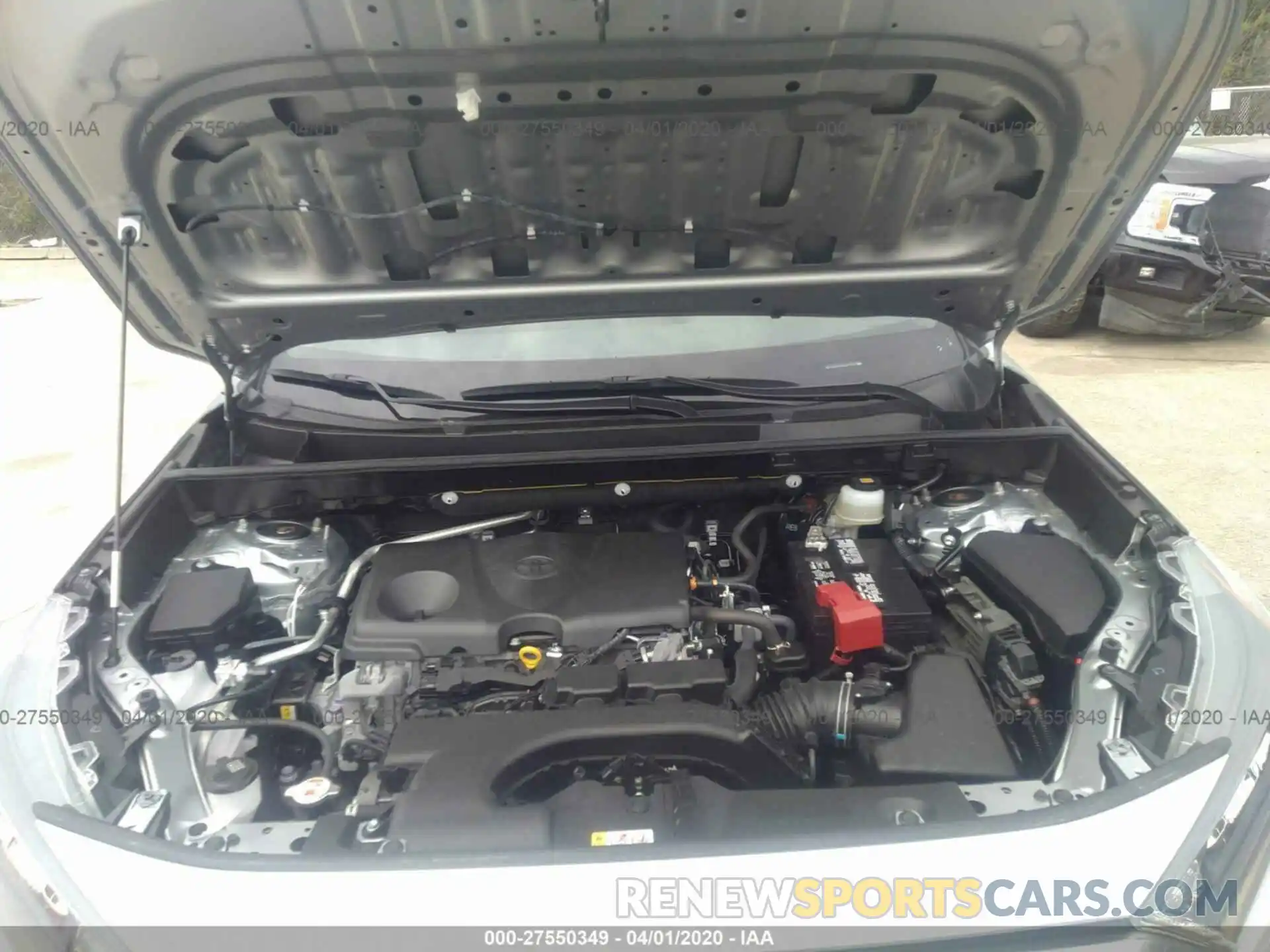 10 Фотография поврежденного автомобиля JTMH1RFV8KJ009727 TOYOTA RAV4 2019