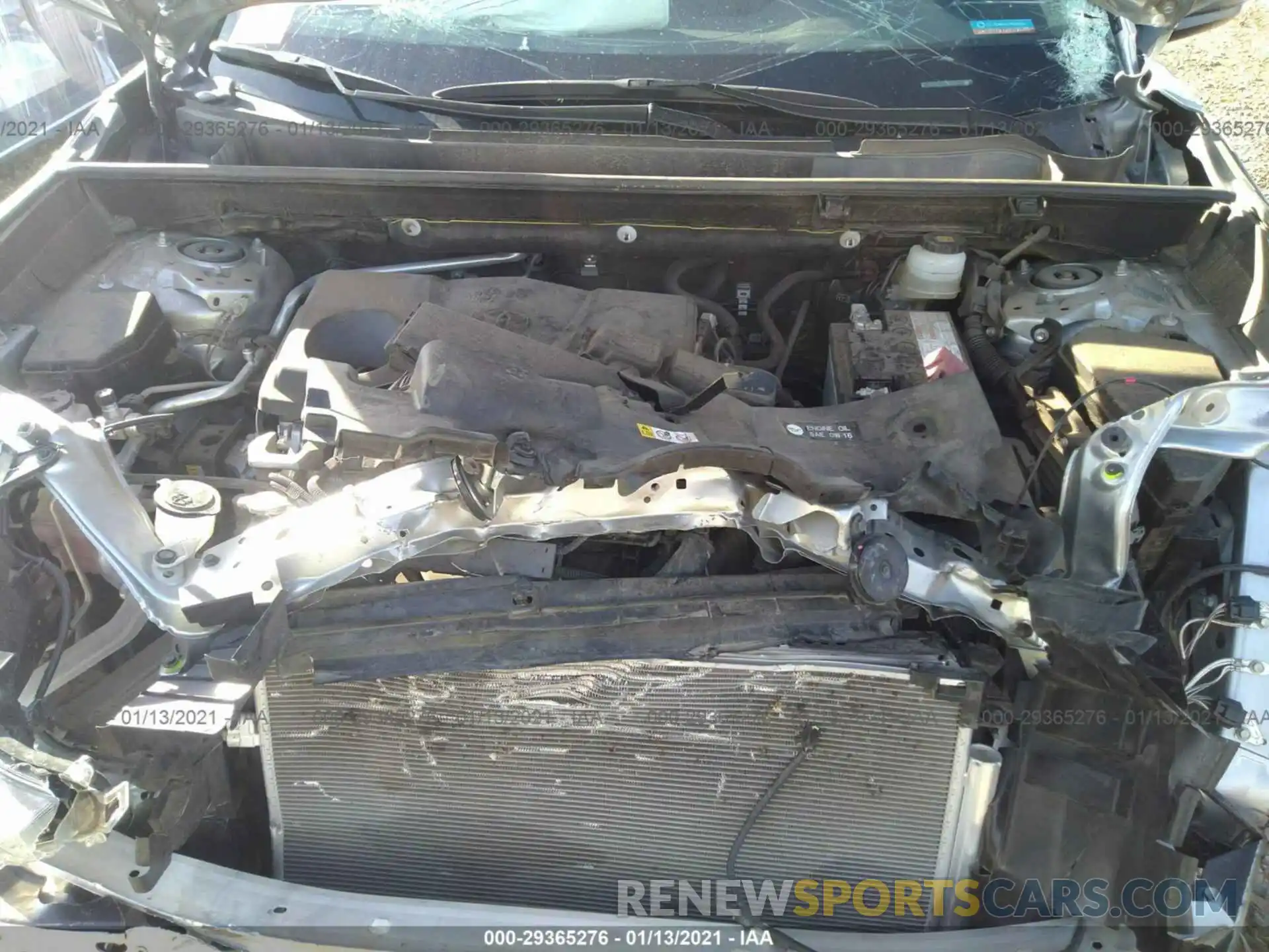 10 Photograph of a damaged car JTMH1RFV8KJ010067 TOYOTA RAV4 2019