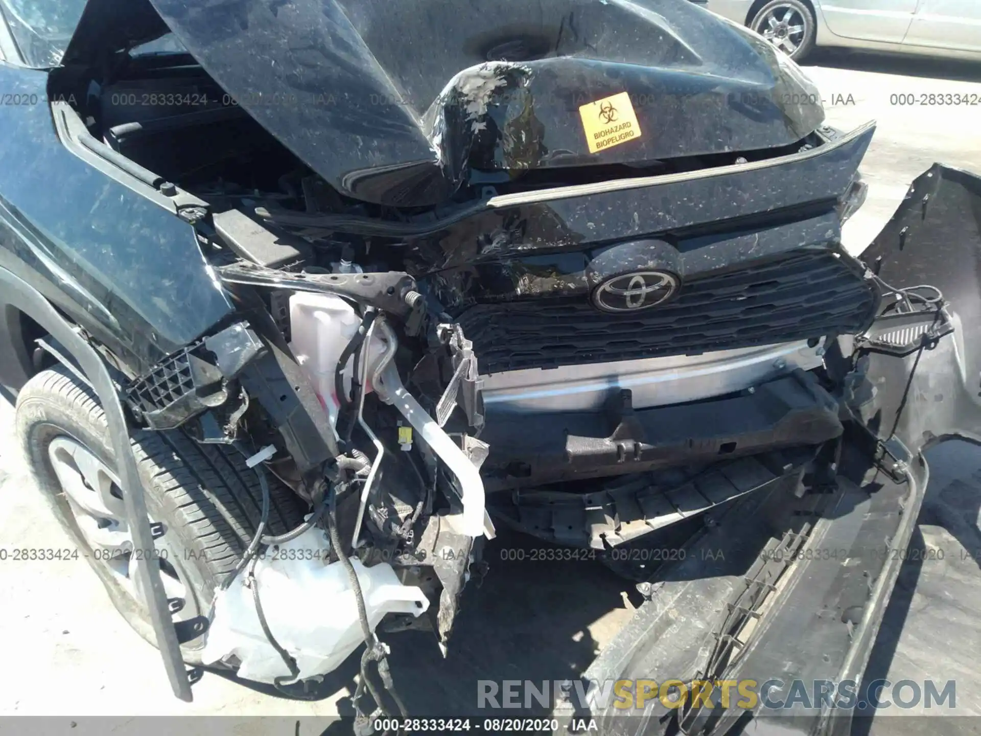 6 Photograph of a damaged car JTMH1RFV8KJ015009 TOYOTA RAV4 2019