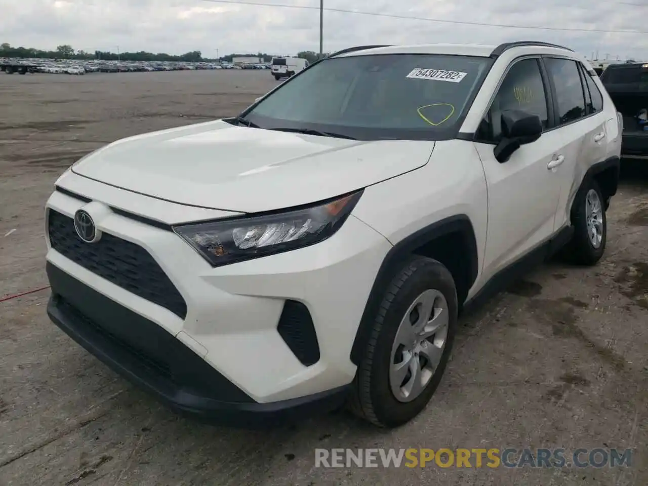 2 Photograph of a damaged car JTMH1RFV9KD008990 TOYOTA RAV4 2019