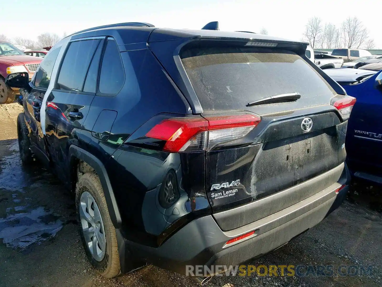 3 Фотография поврежденного автомобиля JTMH1RFV9KD014160 TOYOTA RAV4 2019