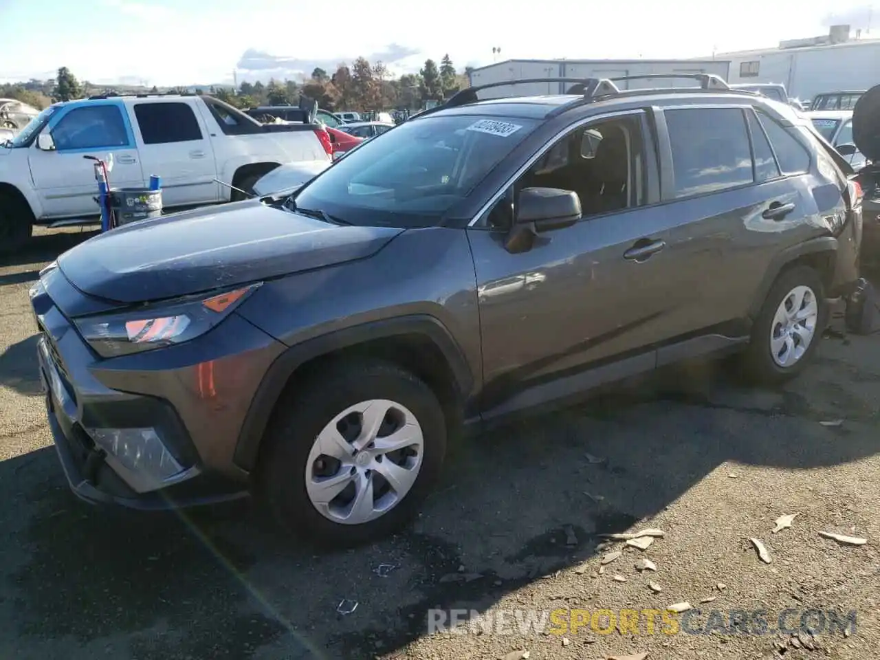 1 Photograph of a damaged car JTMH1RFV9KD019990 TOYOTA RAV4 2019