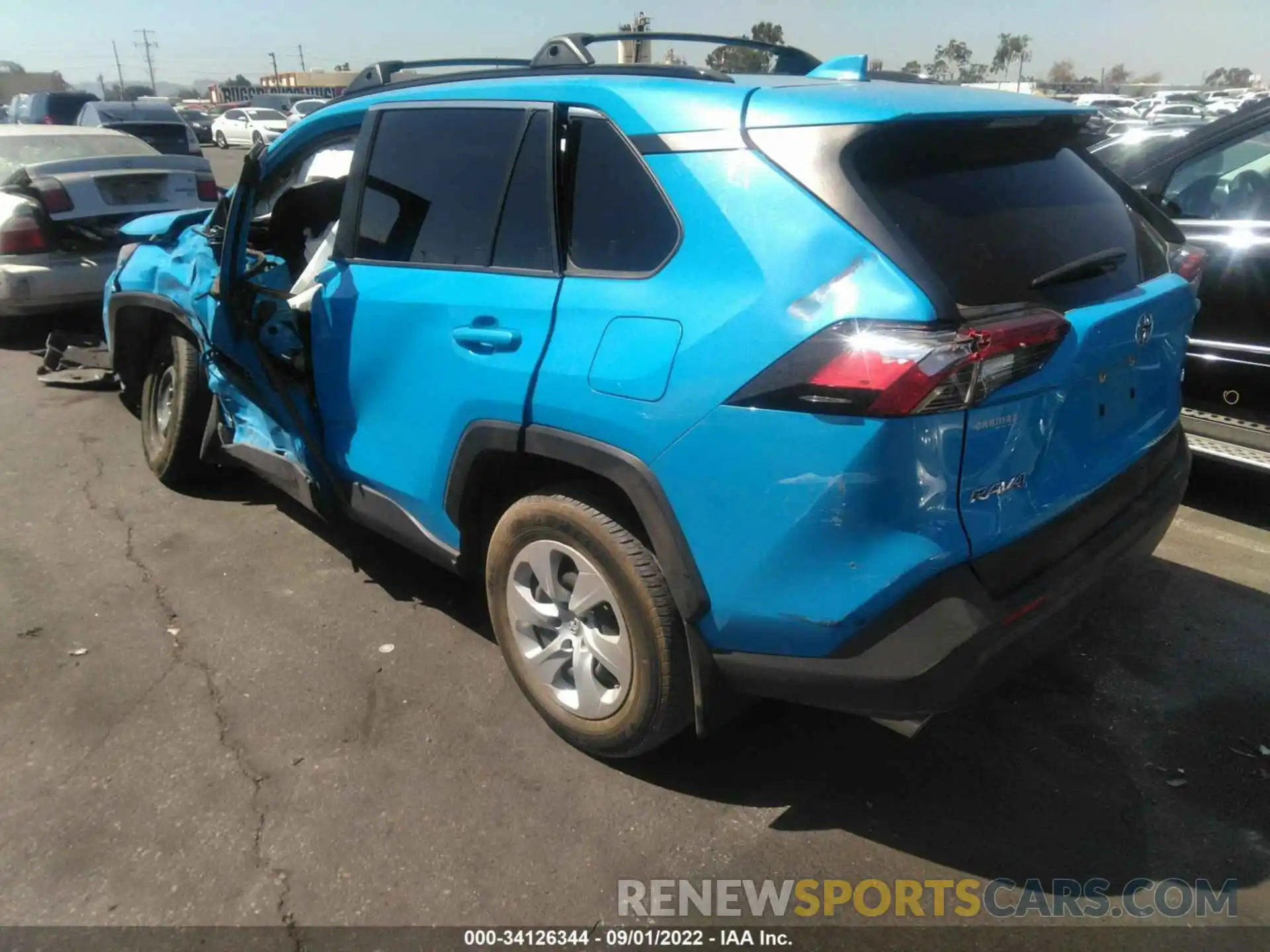 3 Фотография поврежденного автомобиля JTMH1RFV9KD030715 TOYOTA RAV4 2019