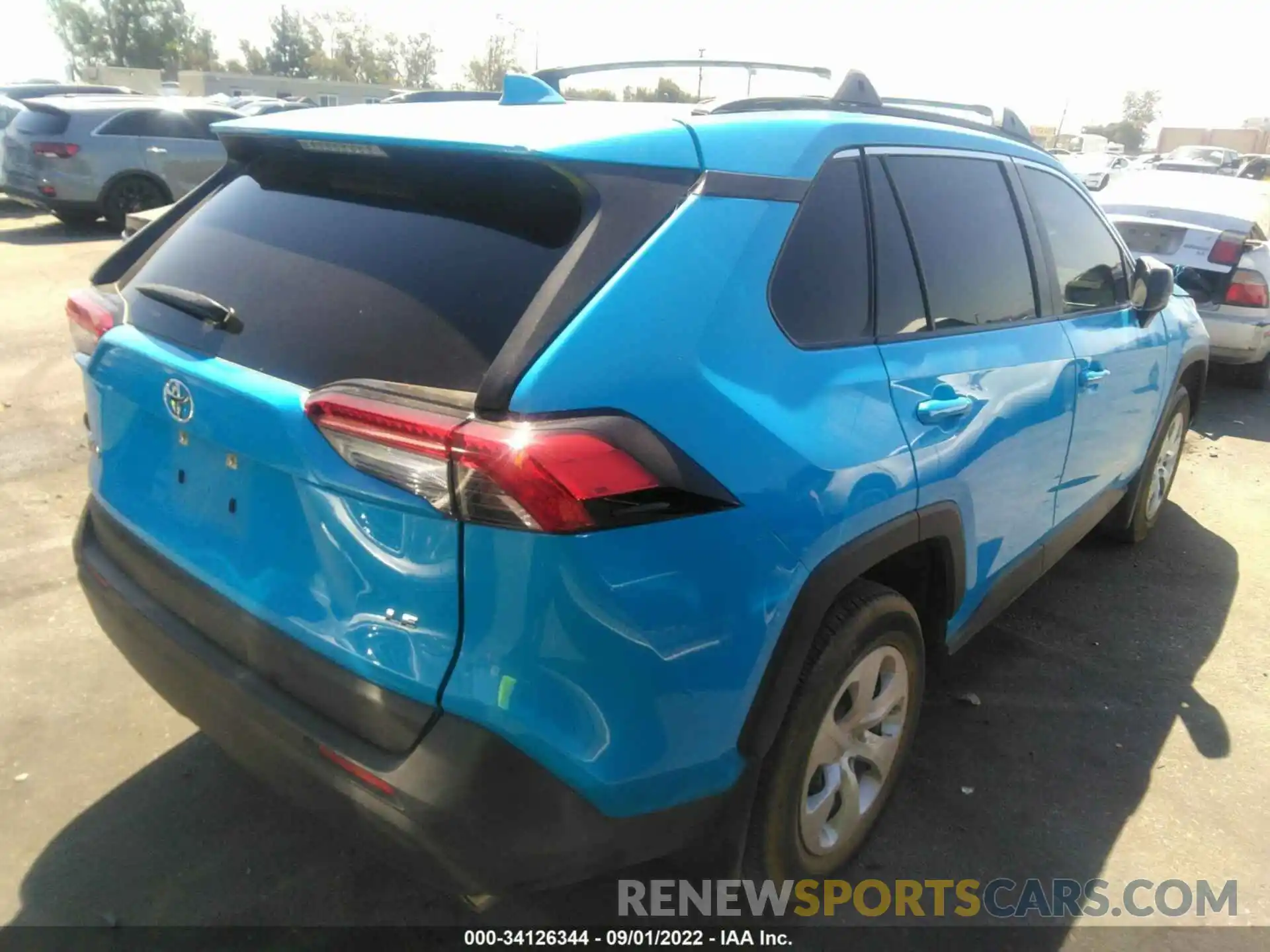 4 Фотография поврежденного автомобиля JTMH1RFV9KD030715 TOYOTA RAV4 2019