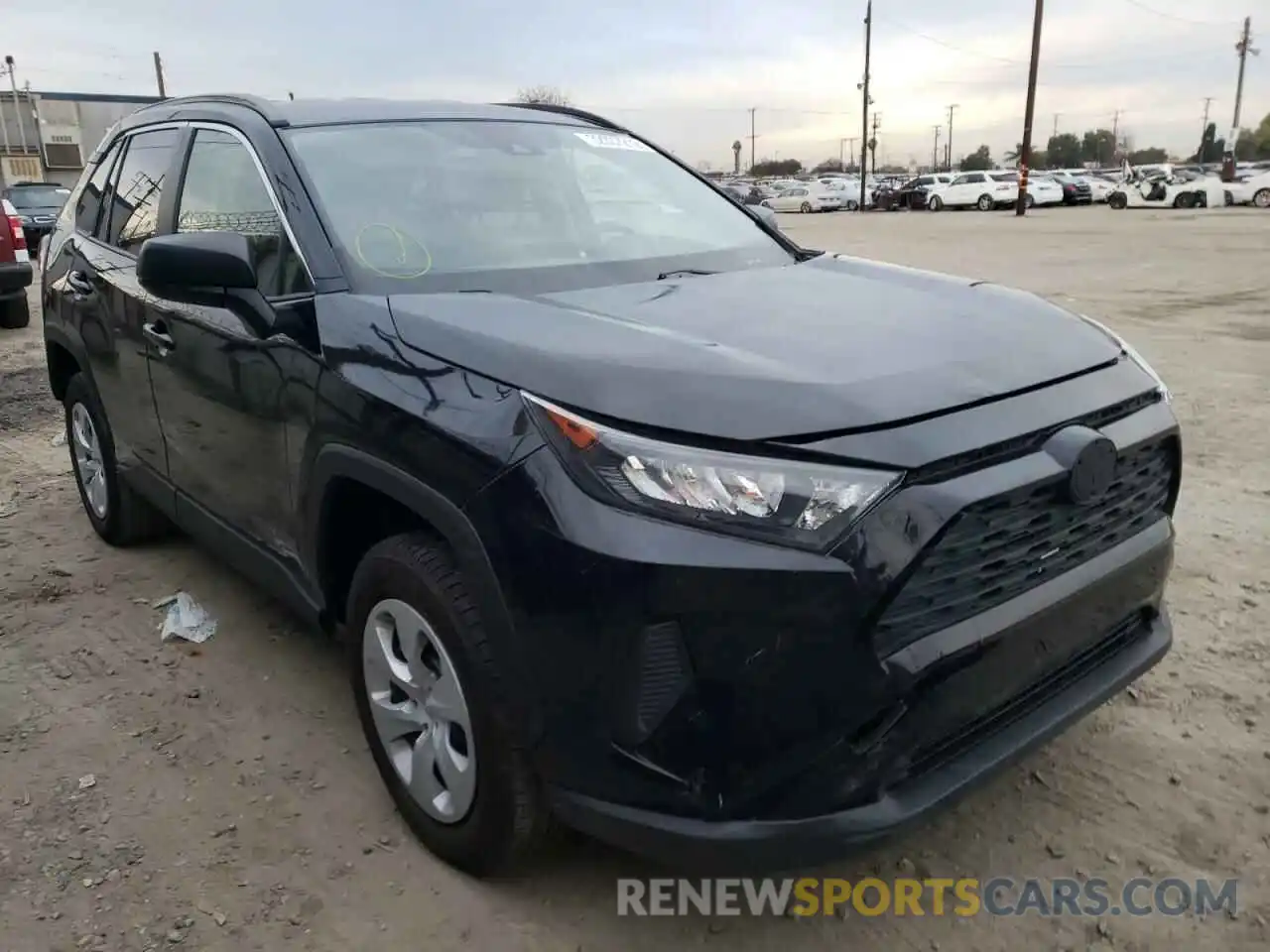 1 Photograph of a damaged car JTMH1RFV9KD036479 TOYOTA RAV4 2019