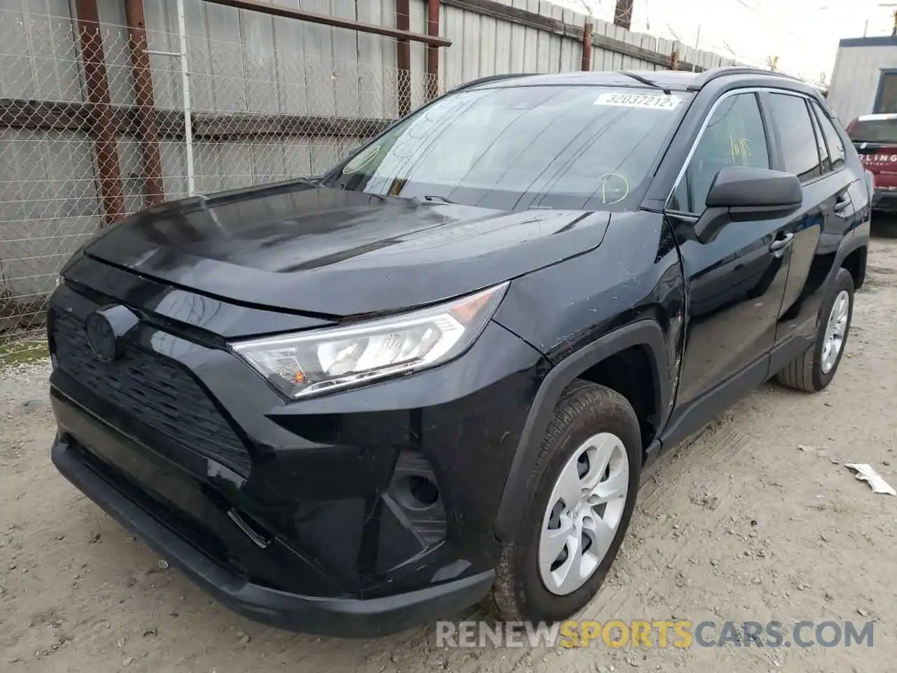 2 Photograph of a damaged car JTMH1RFV9KD036479 TOYOTA RAV4 2019