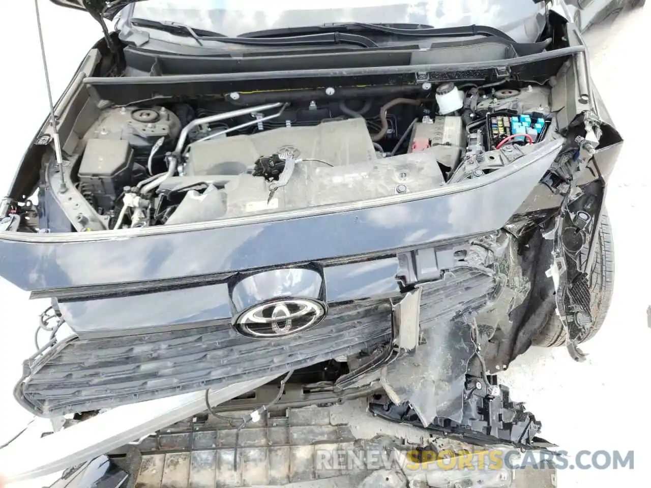 7 Фотография поврежденного автомобиля JTMH1RFV9KD039270 TOYOTA RAV4 2019