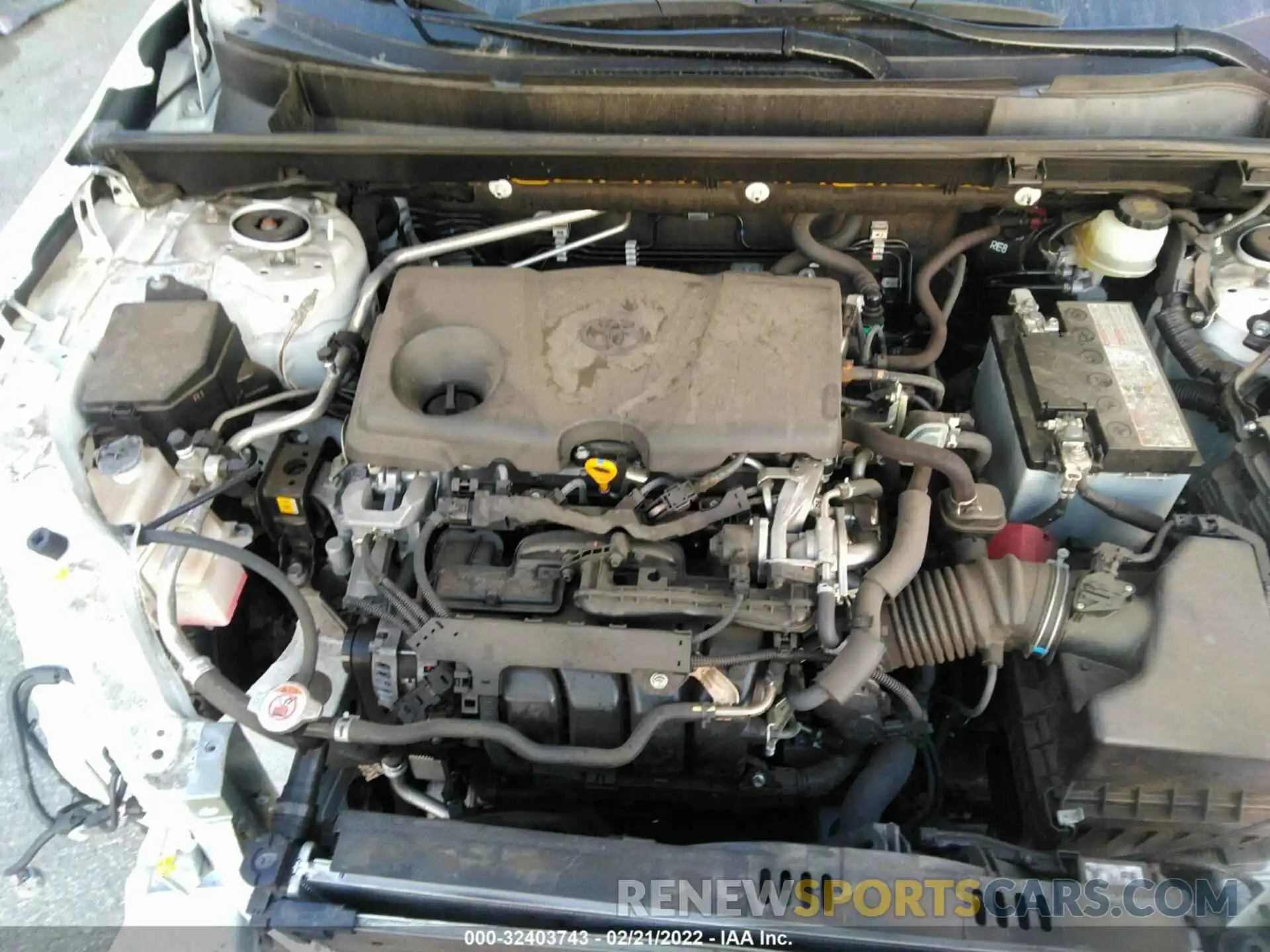 10 Фотография поврежденного автомобиля JTMH1RFV9KD040645 TOYOTA RAV4 2019