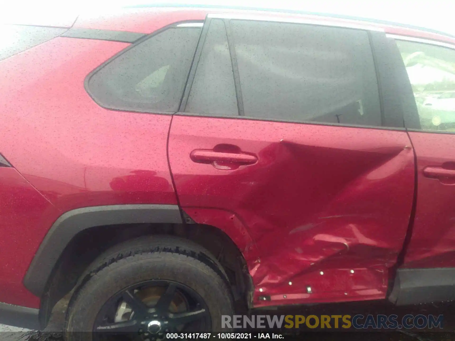 6 Photograph of a damaged car JTMH1RFV9KD500421 TOYOTA RAV4 2019