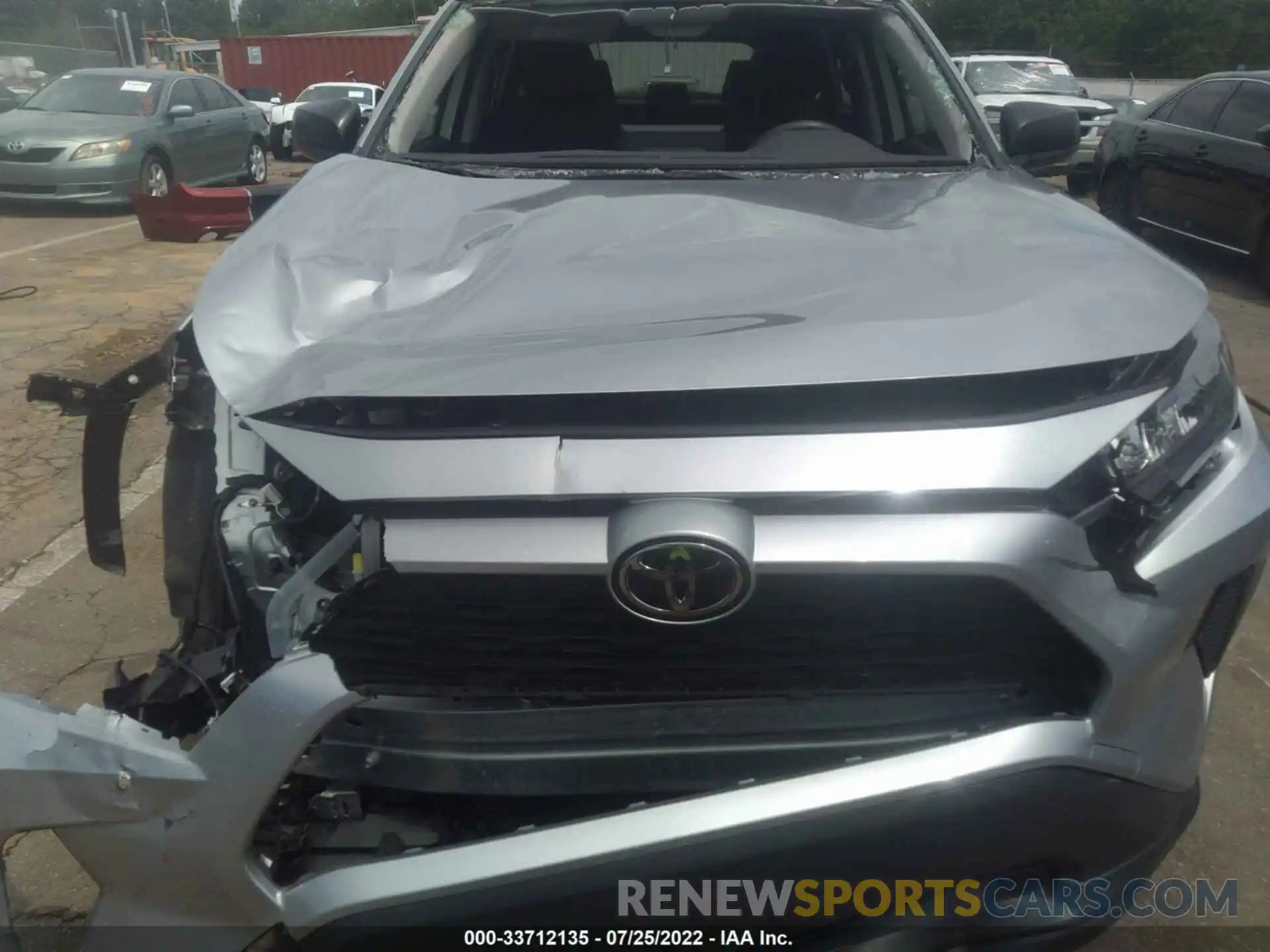 10 Photograph of a damaged car JTMH1RFV9KD509314 TOYOTA RAV4 2019