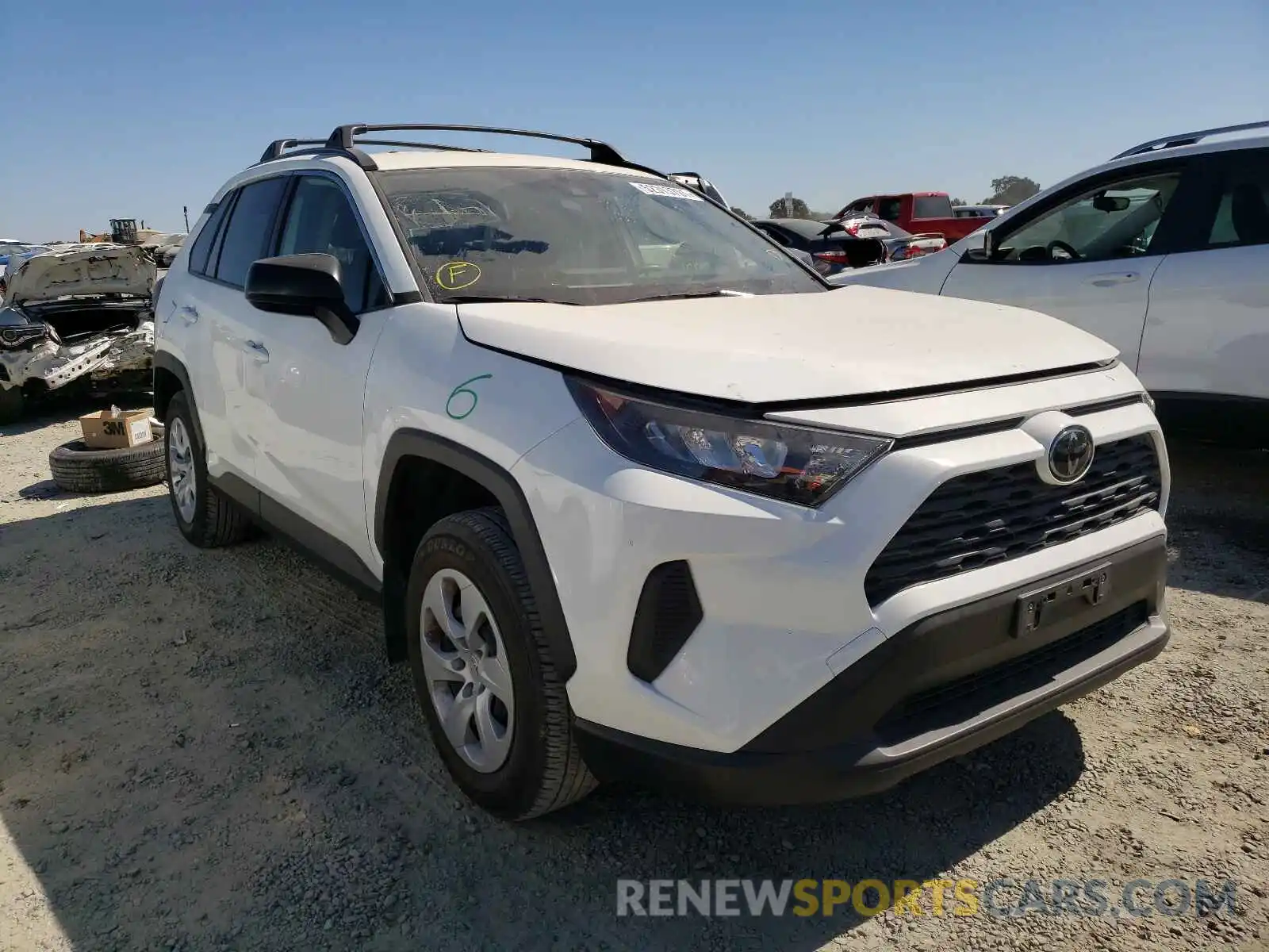 1 Фотография поврежденного автомобиля JTMH1RFV9KJ003399 TOYOTA RAV4 2019