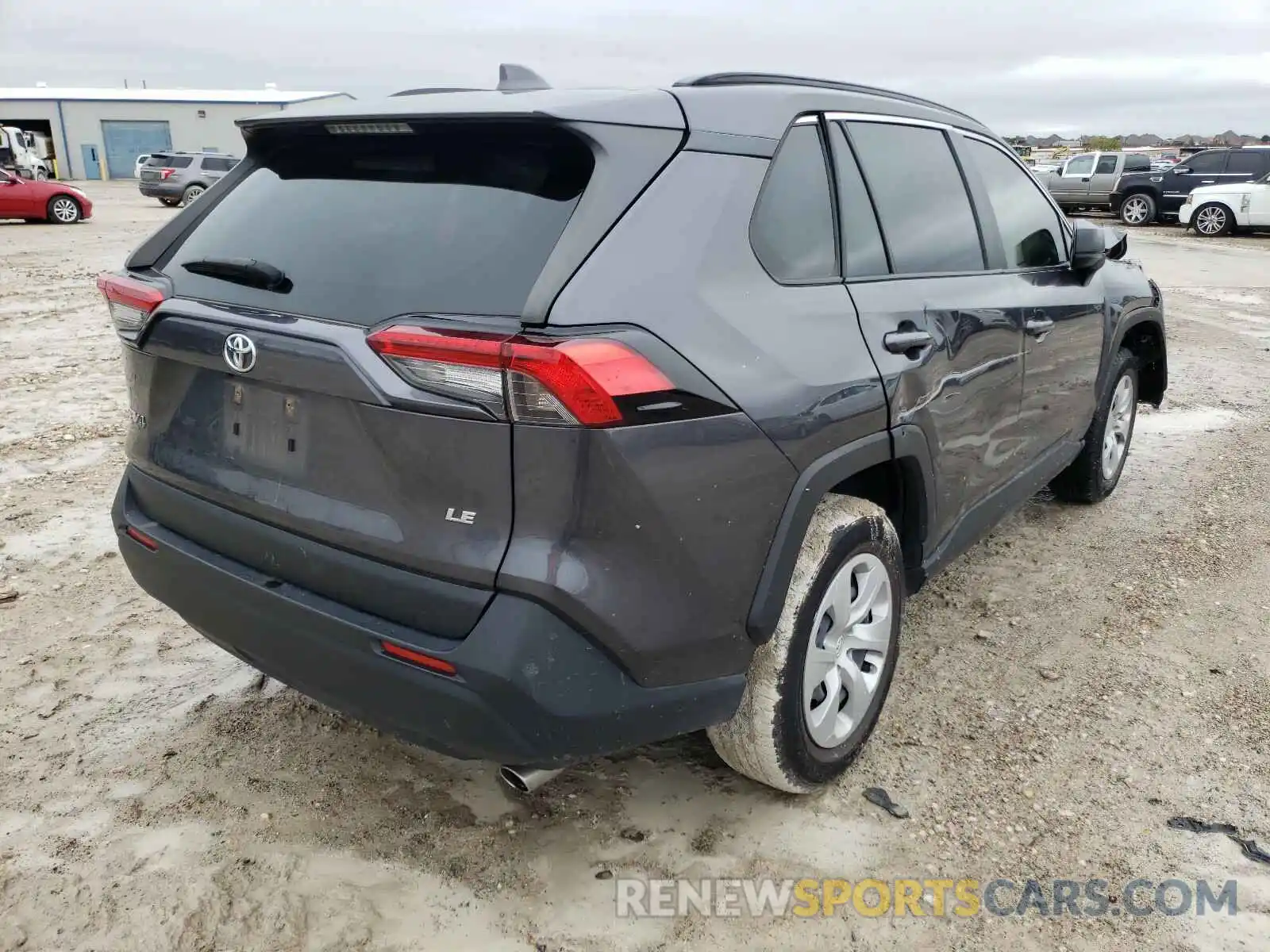 4 Photograph of a damaged car JTMH1RFV9KJ004679 TOYOTA RAV4 2019