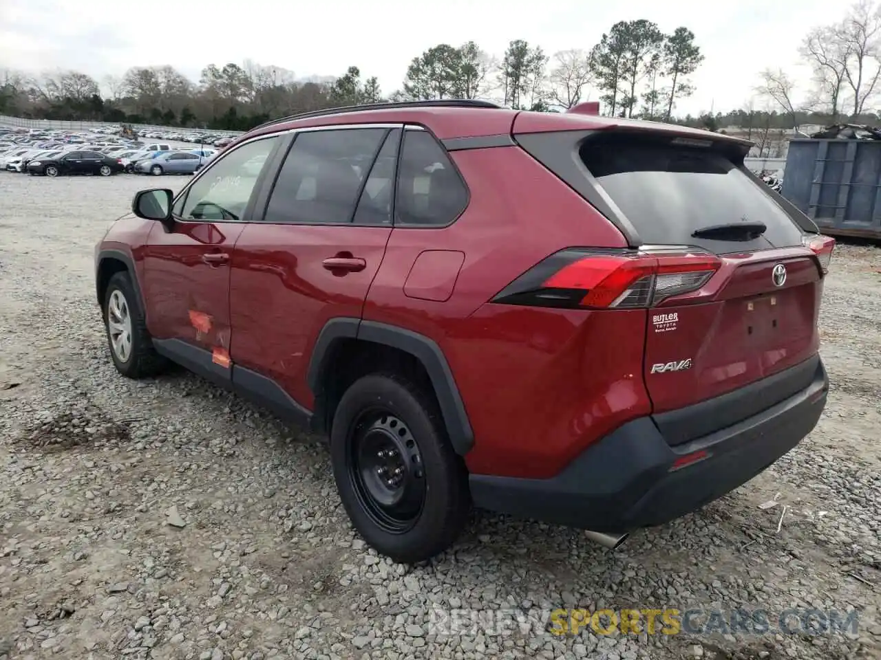 3 Photograph of a damaged car JTMH1RFV9KJ007940 TOYOTA RAV4 2019