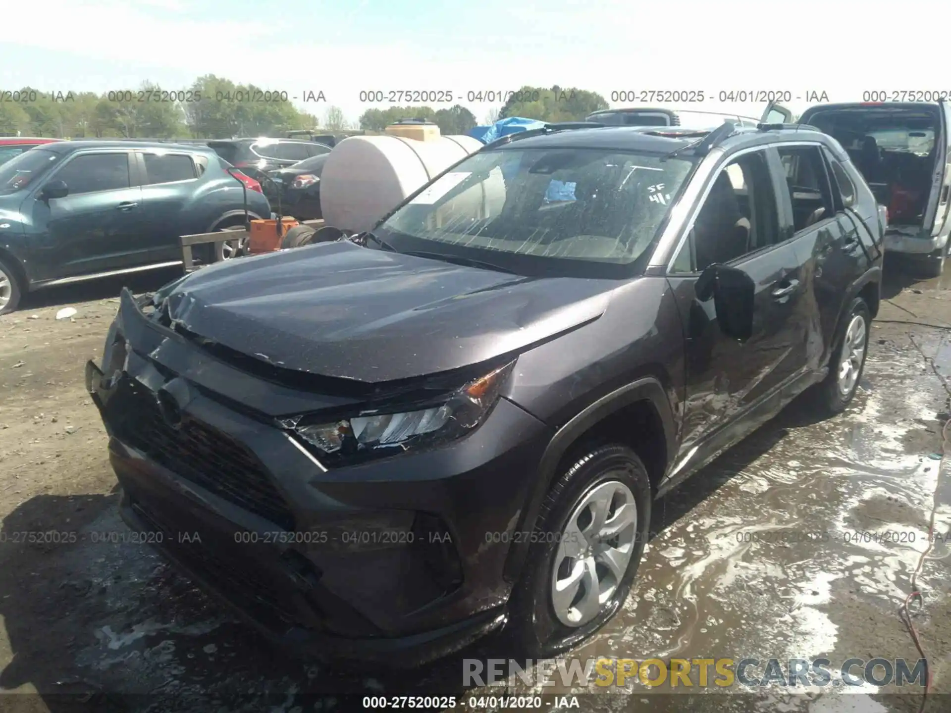 6 Photograph of a damaged car JTMH1RFV9KJ008912 TOYOTA RAV4 2019