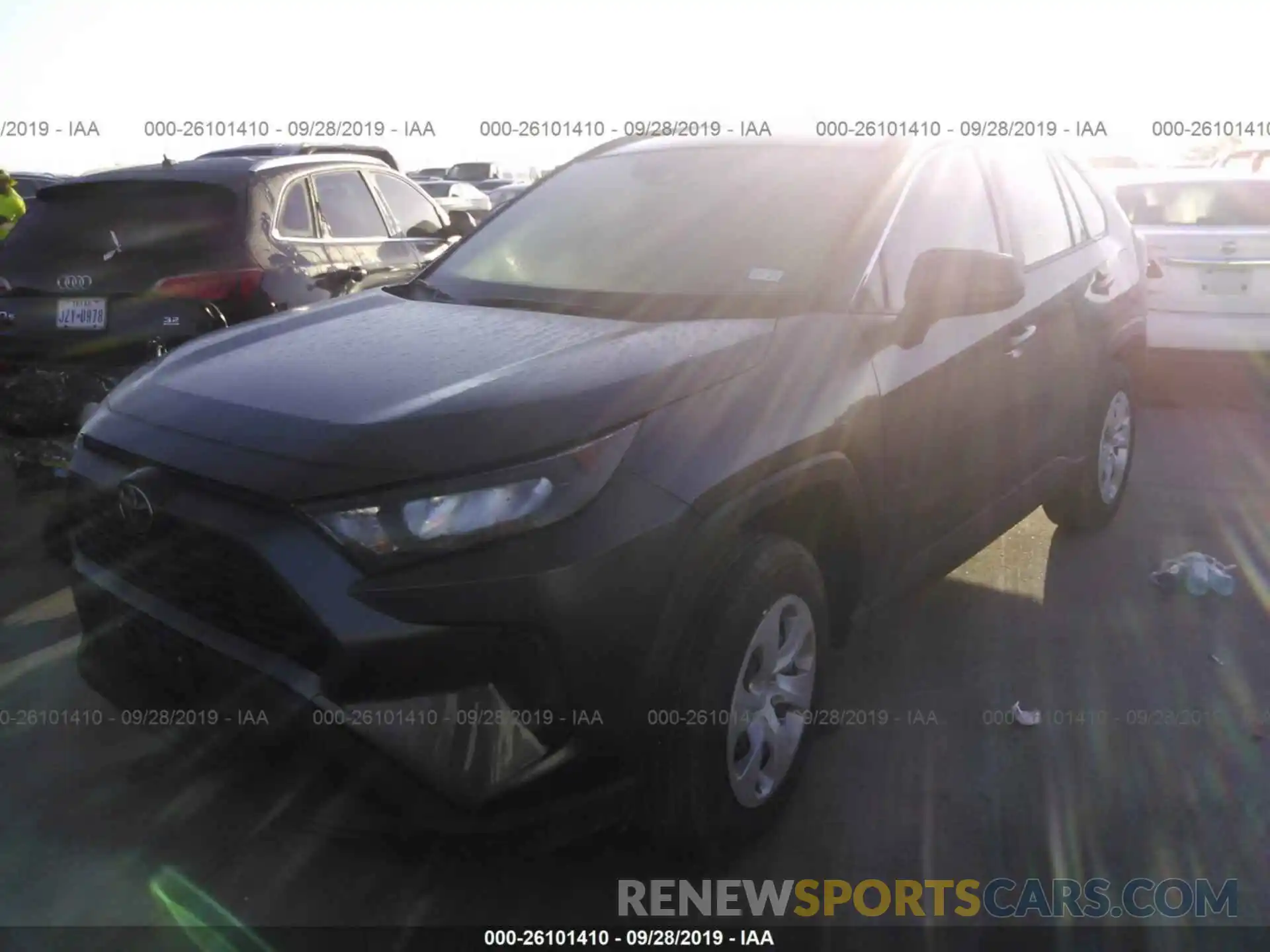 2 Photograph of a damaged car JTMH1RFV9KJ009297 TOYOTA RAV4 2019