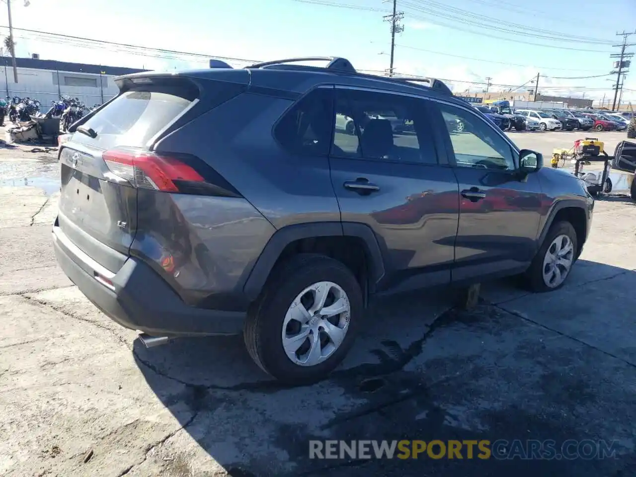 3 Photograph of a damaged car JTMH1RFV9KJ009817 TOYOTA RAV4 2019