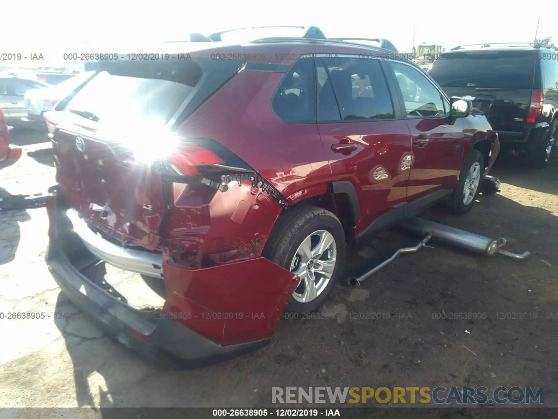 4 Фотография поврежденного автомобиля JTMH1RFV9KJ013060 TOYOTA RAV4 2019