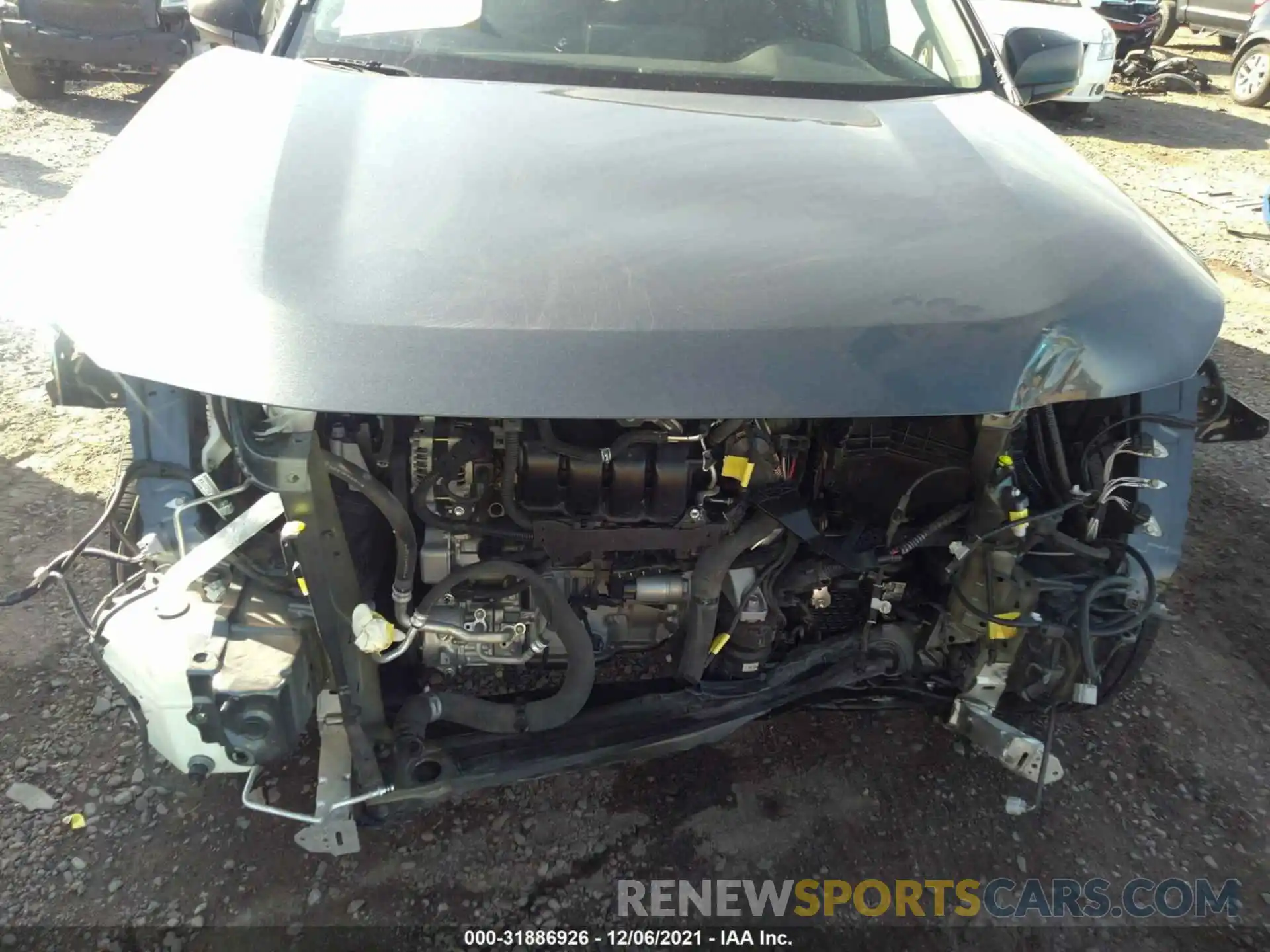 6 Photograph of a damaged car JTMH1RFVXKD015835 TOYOTA RAV4 2019