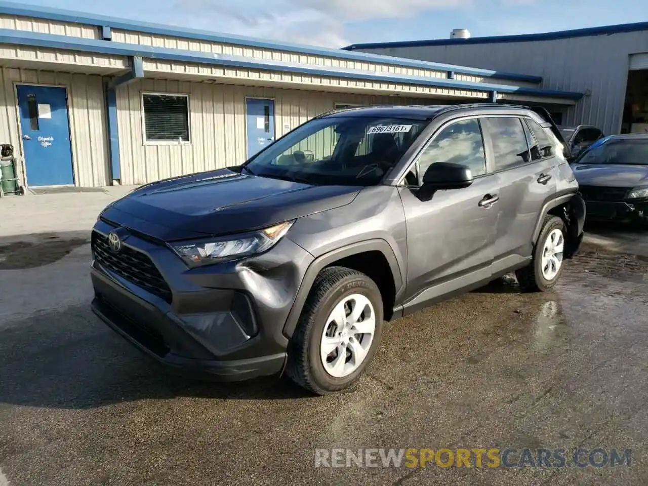 2 Photograph of a damaged car JTMH1RFVXKD032179 TOYOTA RAV4 2019