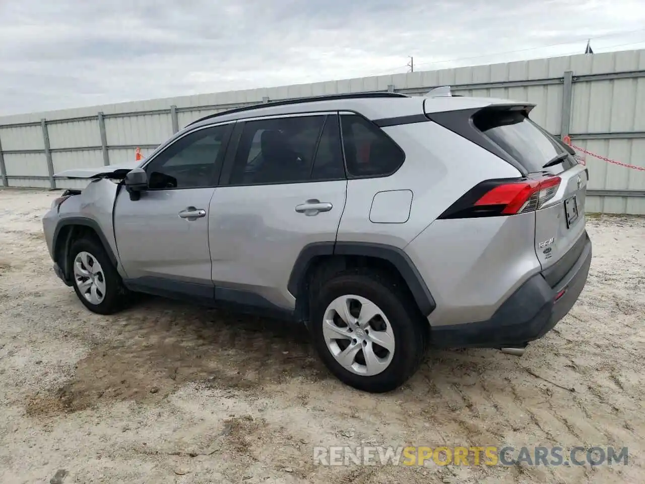 2 Photograph of a damaged car JTMH1RFVXKD033915 TOYOTA RAV4 2019