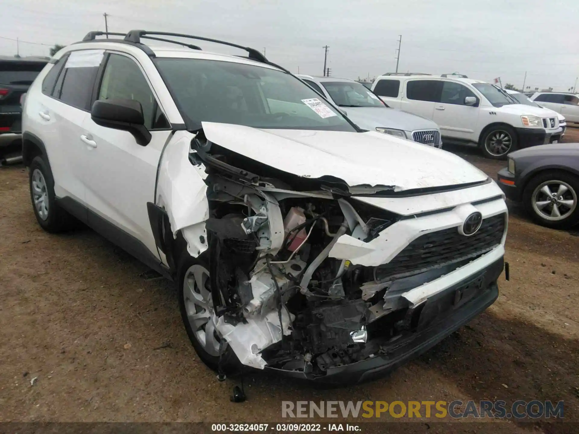 6 Photograph of a damaged car JTMH1RFVXKD507944 TOYOTA RAV4 2019