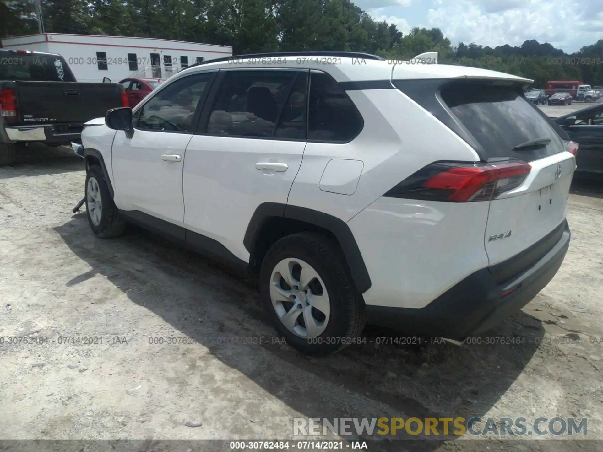 3 Photograph of a damaged car JTMH1RFVXKJ003234 TOYOTA RAV4 2019