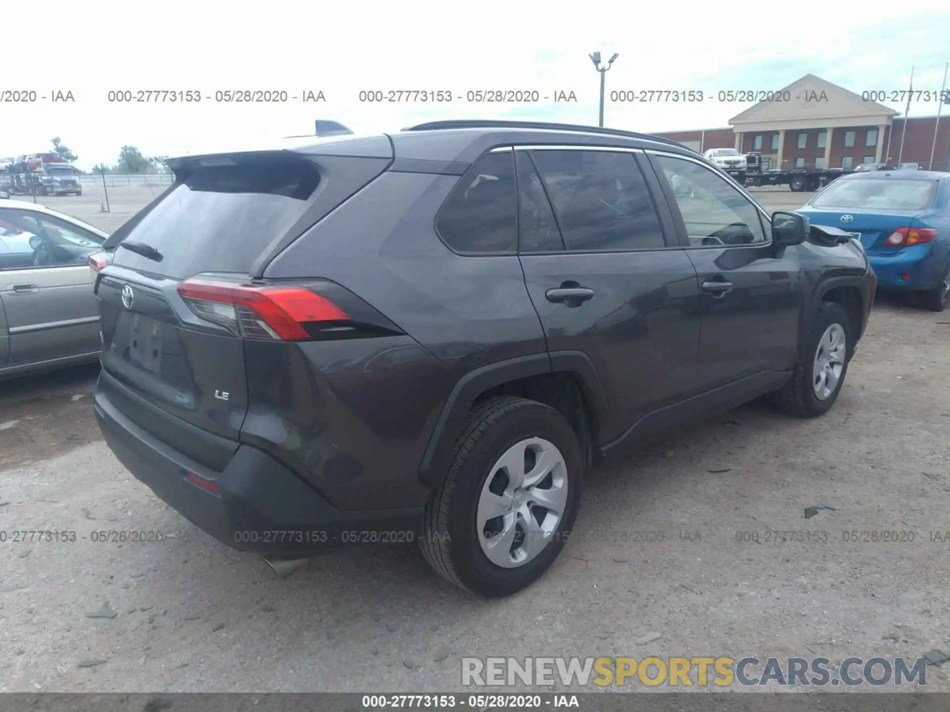 4 Фотография поврежденного автомобиля JTMH1RFVXKJ004495 TOYOTA RAV4 2019