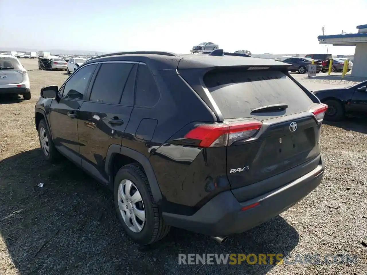 3 Фотография поврежденного автомобиля JTMH1RFVXKJ004903 TOYOTA RAV4 2019