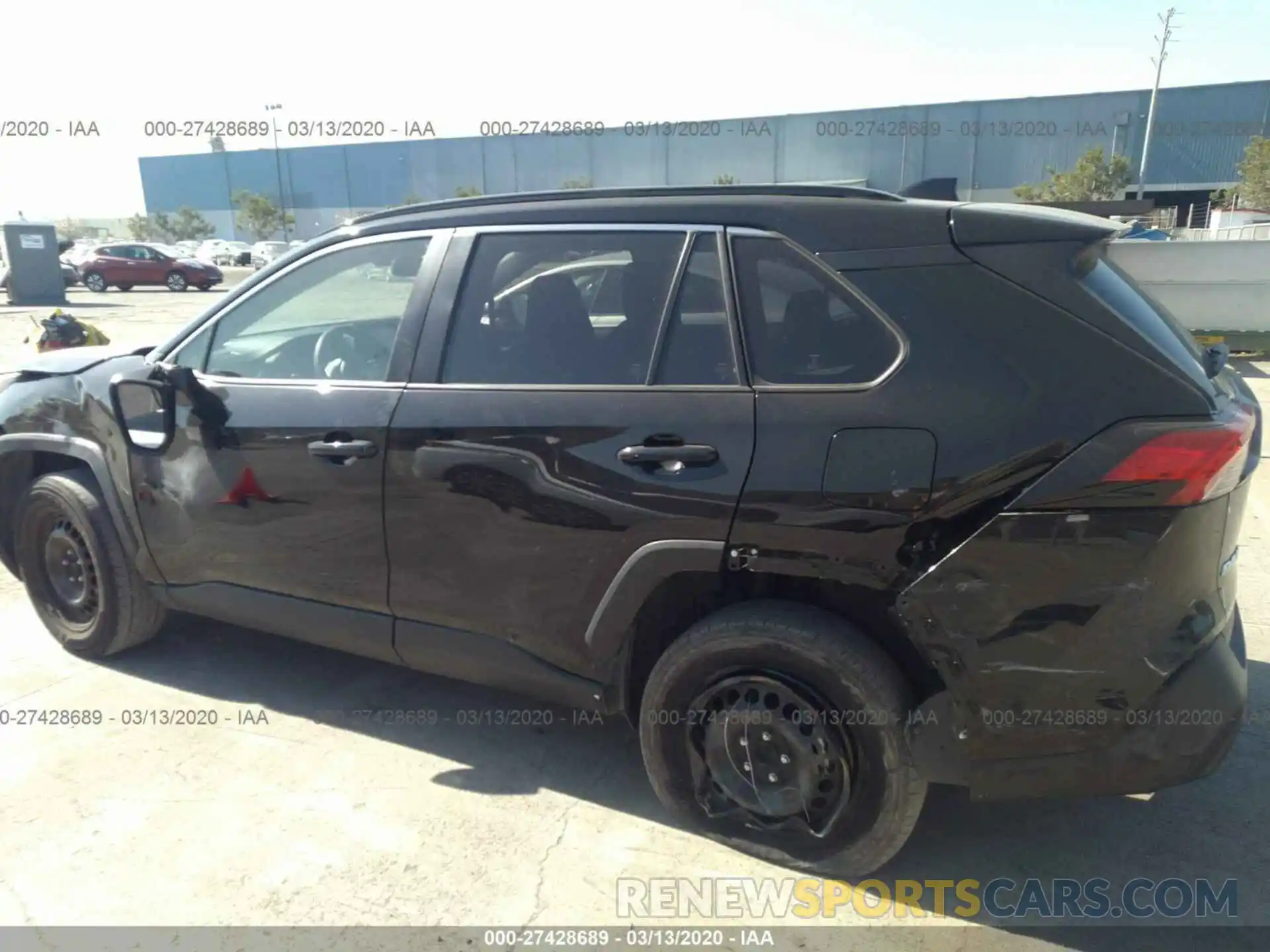 6 Photograph of a damaged car JTMH1RFVXKJ008515 TOYOTA RAV4 2019