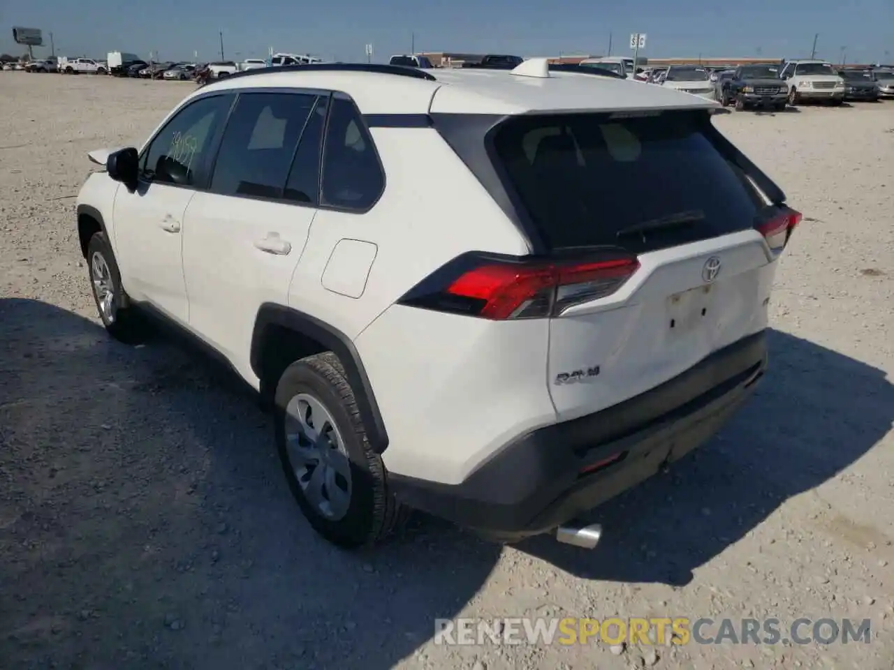 3 Photograph of a damaged car JTMH1RFVXKJ010202 TOYOTA RAV4 2019