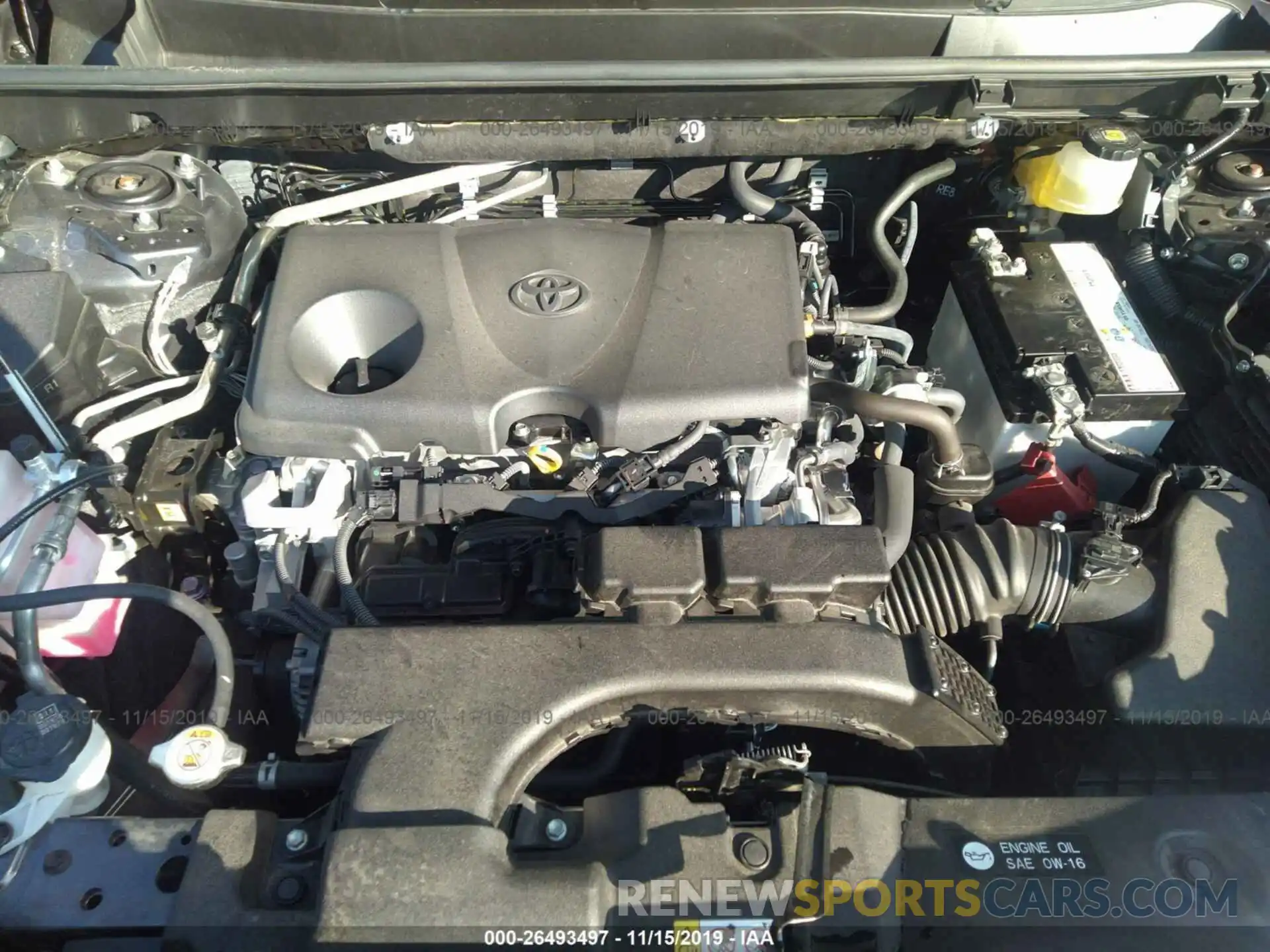 10 Фотография поврежденного автомобиля JTMH1RFVXKJ012774 TOYOTA RAV4 2019