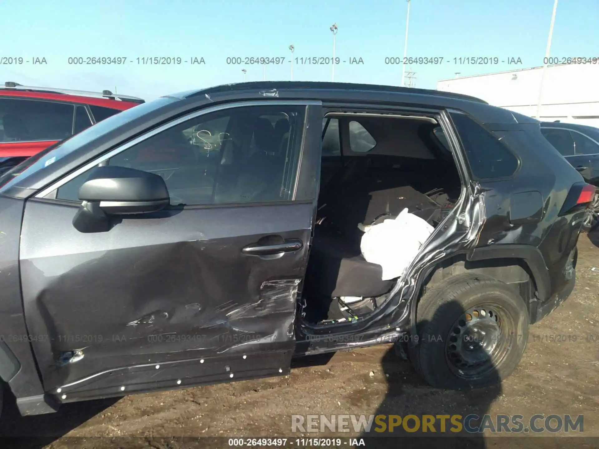 6 Photograph of a damaged car JTMH1RFVXKJ012774 TOYOTA RAV4 2019