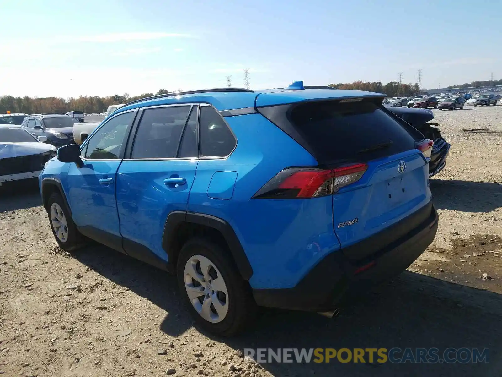 3 Фотография поврежденного автомобиля JTMK1RFV0KD007975 TOYOTA RAV4 2019