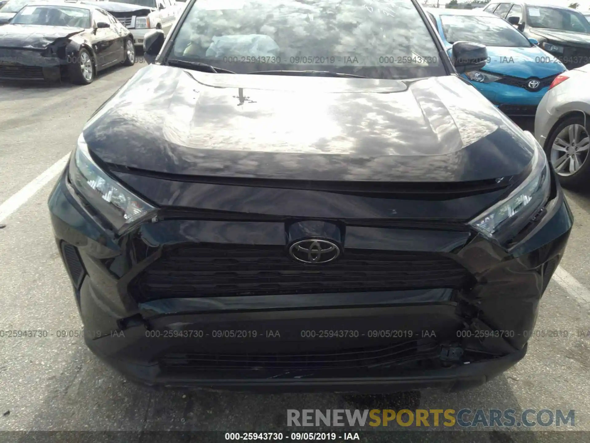 6 Photograph of a damaged car JTMK1RFV0KD009726 TOYOTA RAV4 2019