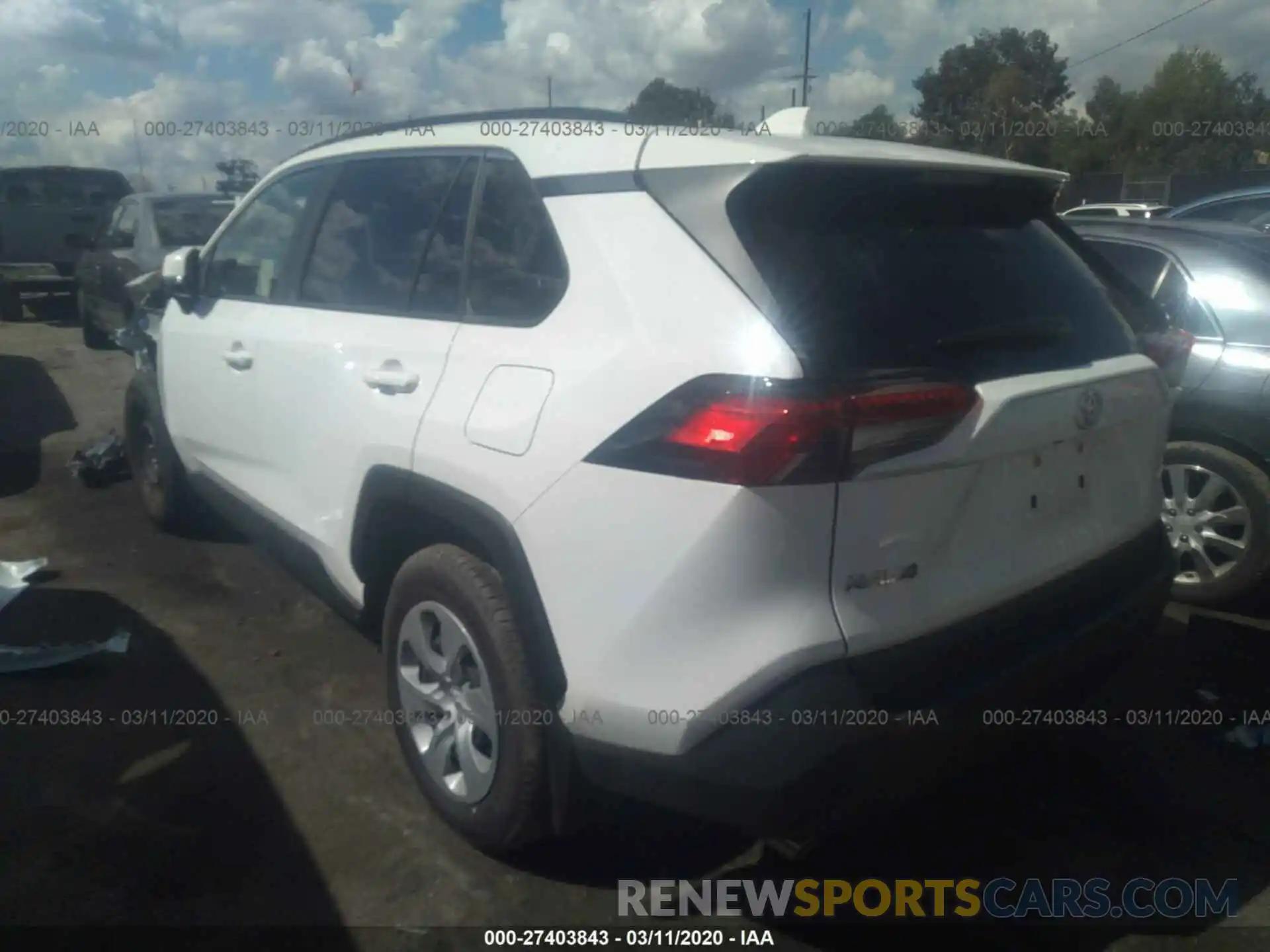 3 Photograph of a damaged car JTMK1RFV0KD024999 TOYOTA RAV4 2019