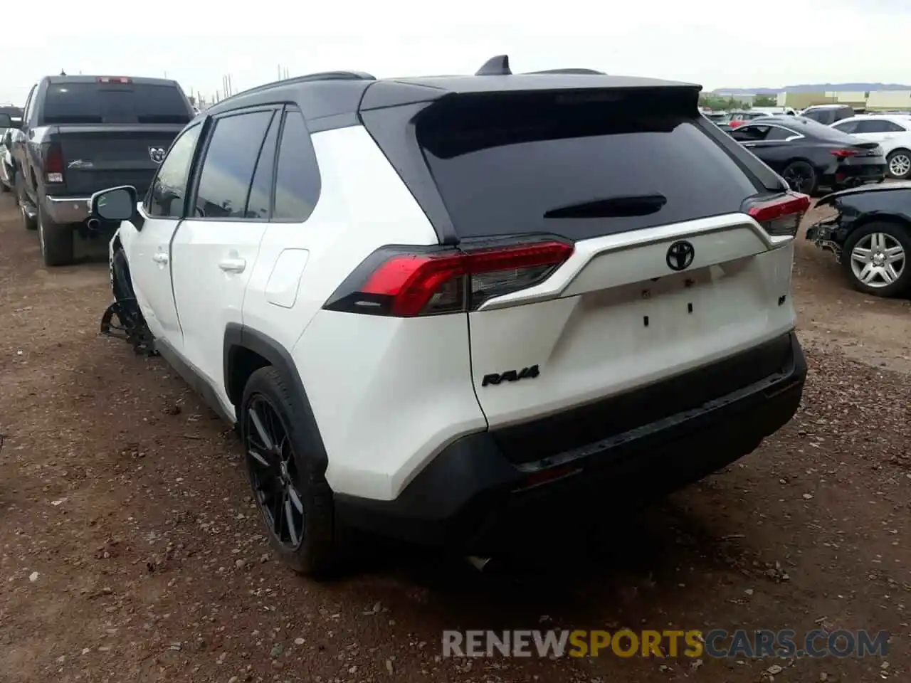 3 Photograph of a damaged car JTMK1RFV0KD025229 TOYOTA RAV4 2019