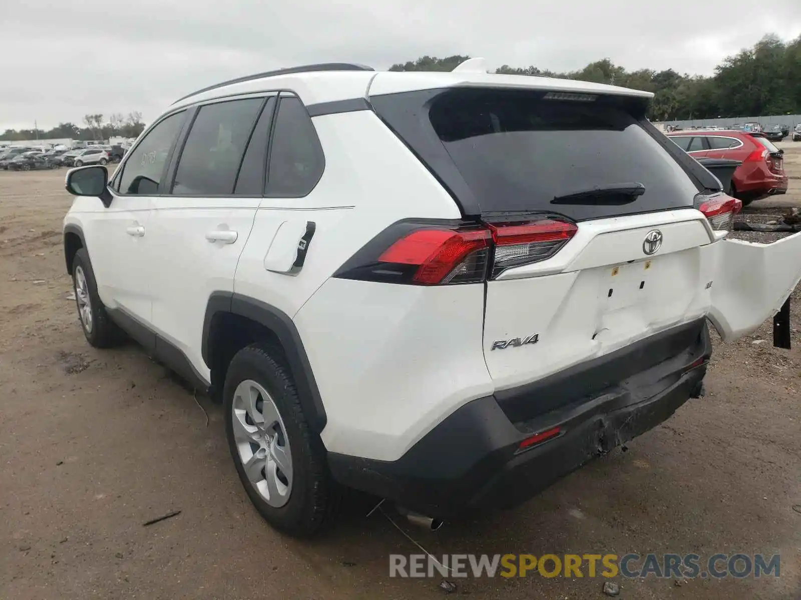 3 Photograph of a damaged car JTMK1RFV0KD029846 TOYOTA RAV4 2019