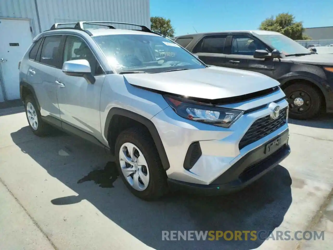 1 Photograph of a damaged car JTMK1RFV0KJ003183 TOYOTA RAV4 2019