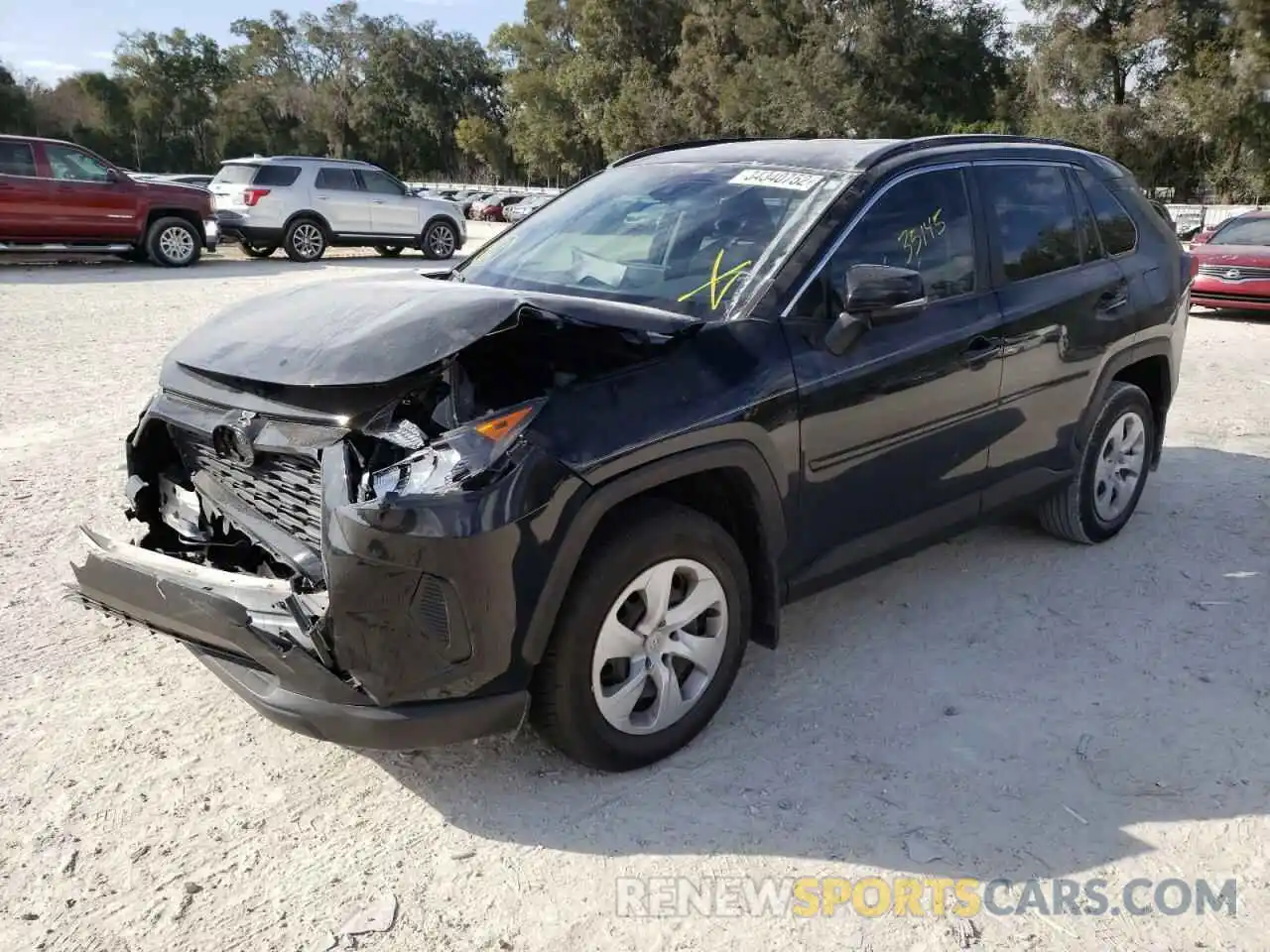 2 Photograph of a damaged car JTMK1RFV0KJ005046 TOYOTA RAV4 2019