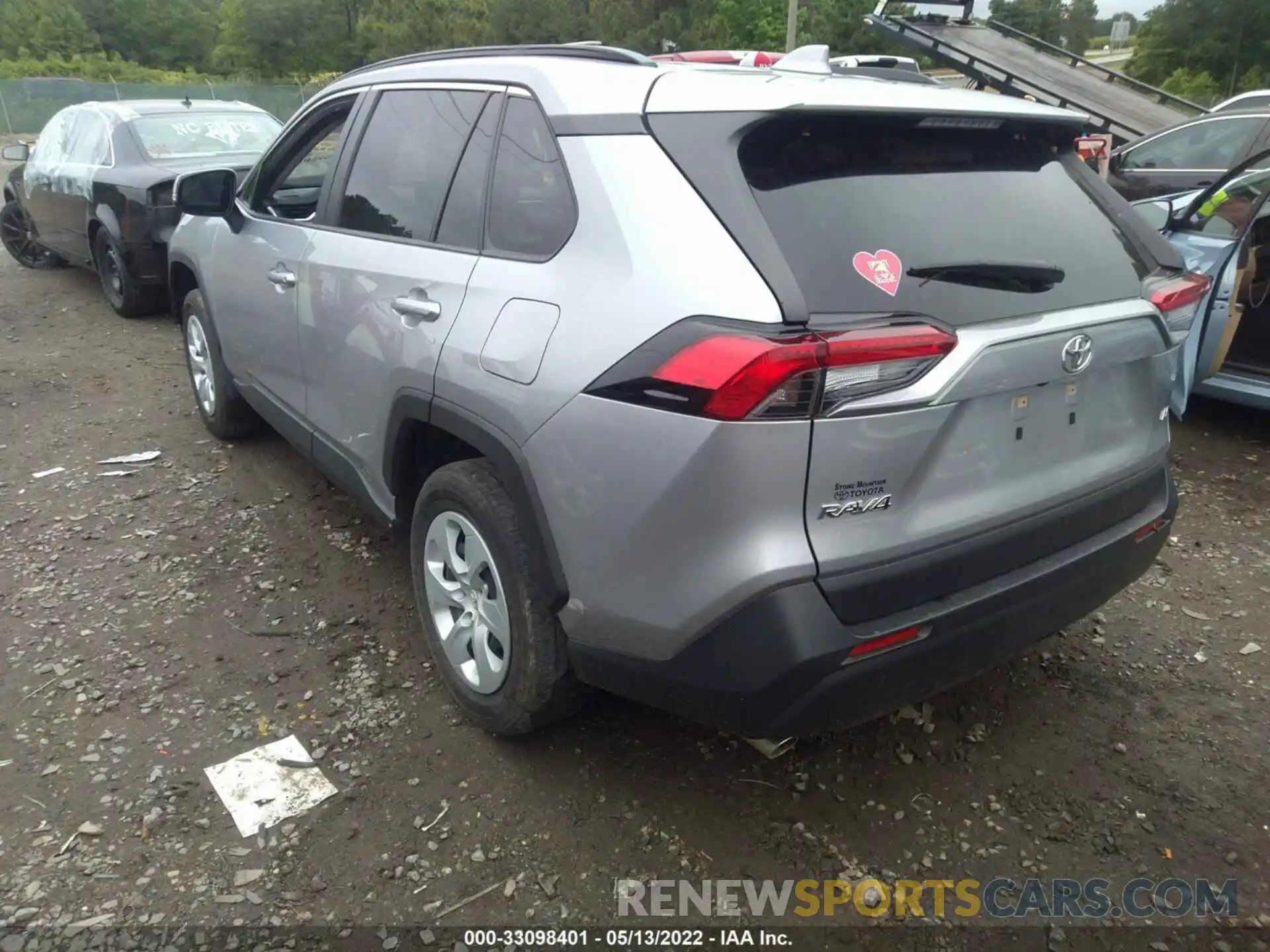 3 Фотография поврежденного автомобиля JTMK1RFV1KD006379 TOYOTA RAV4 2019