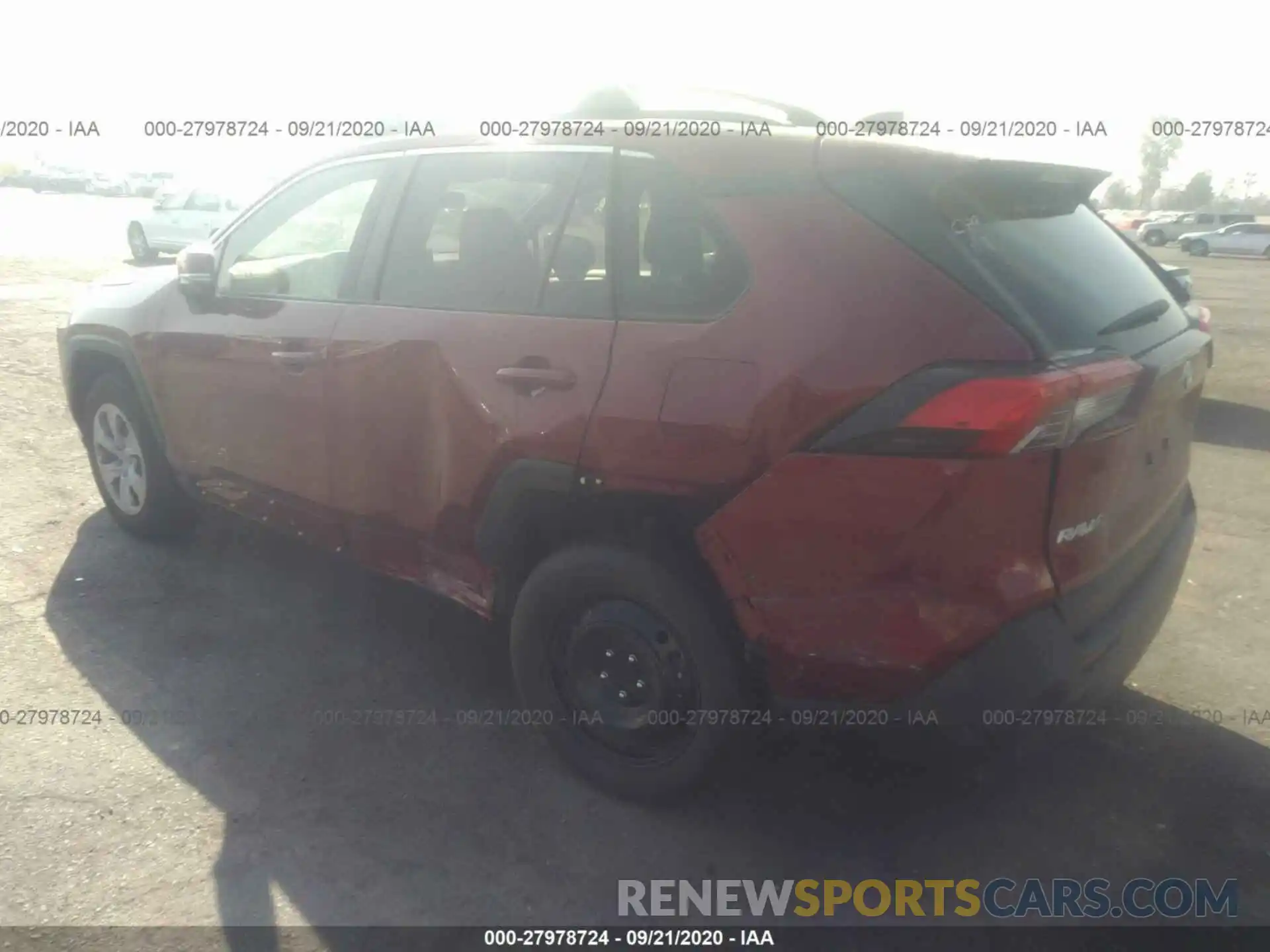 3 Photograph of a damaged car JTMK1RFV1KD010240 TOYOTA RAV4 2019