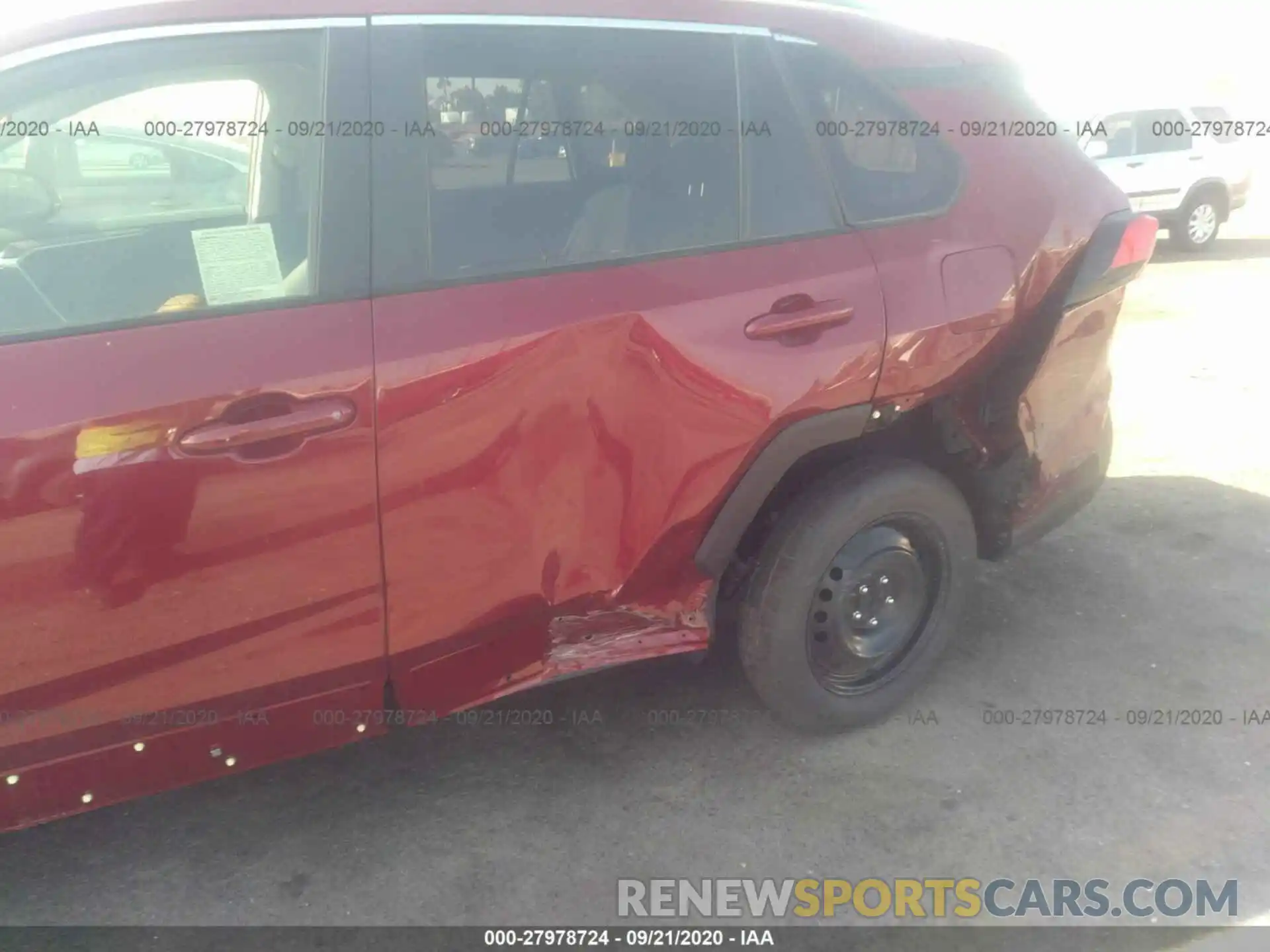 6 Photograph of a damaged car JTMK1RFV1KD010240 TOYOTA RAV4 2019